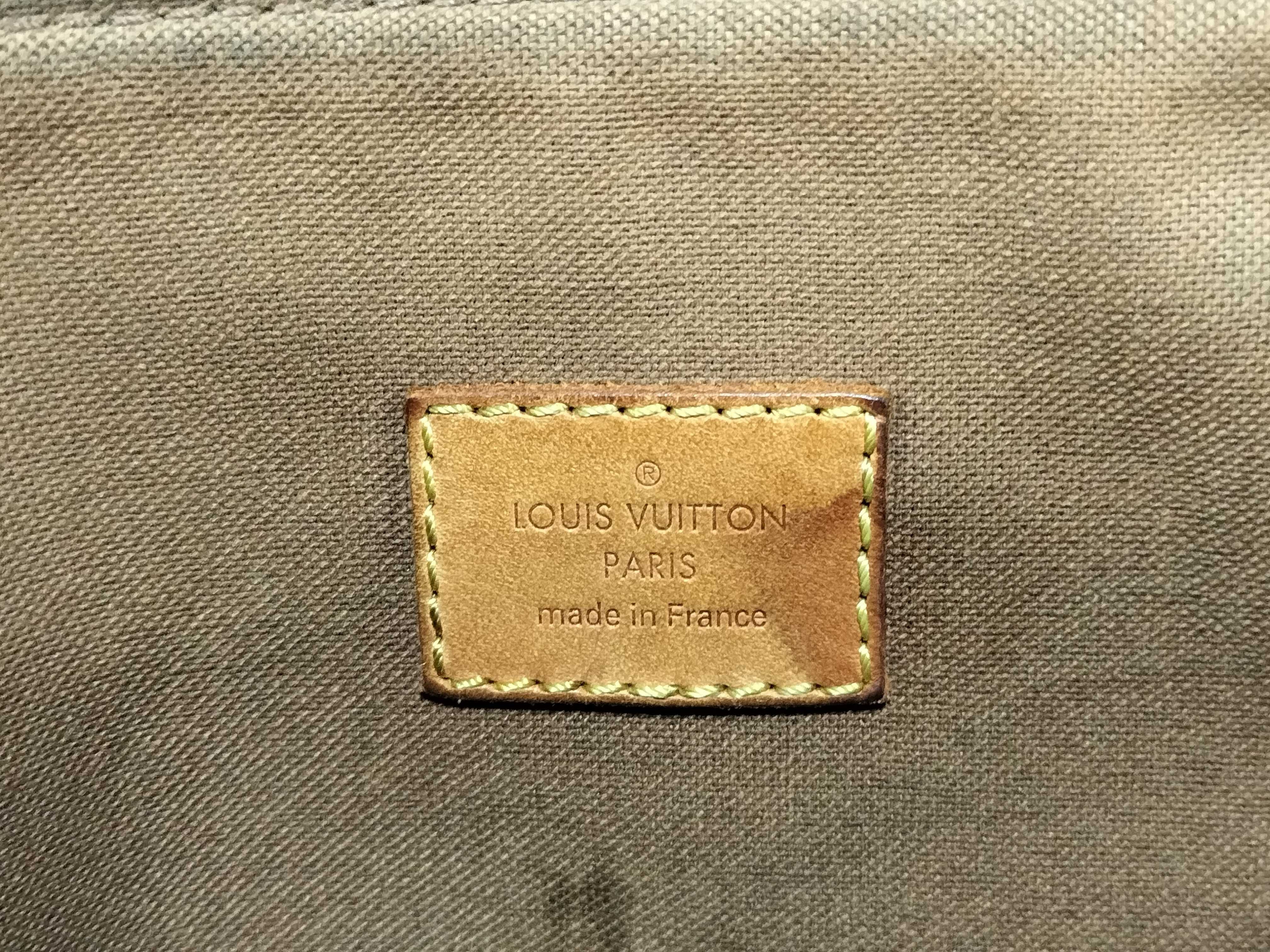Damier LV Monogram Pochette Bosphore M40044 MI4078 Shoulder Bag — view 11