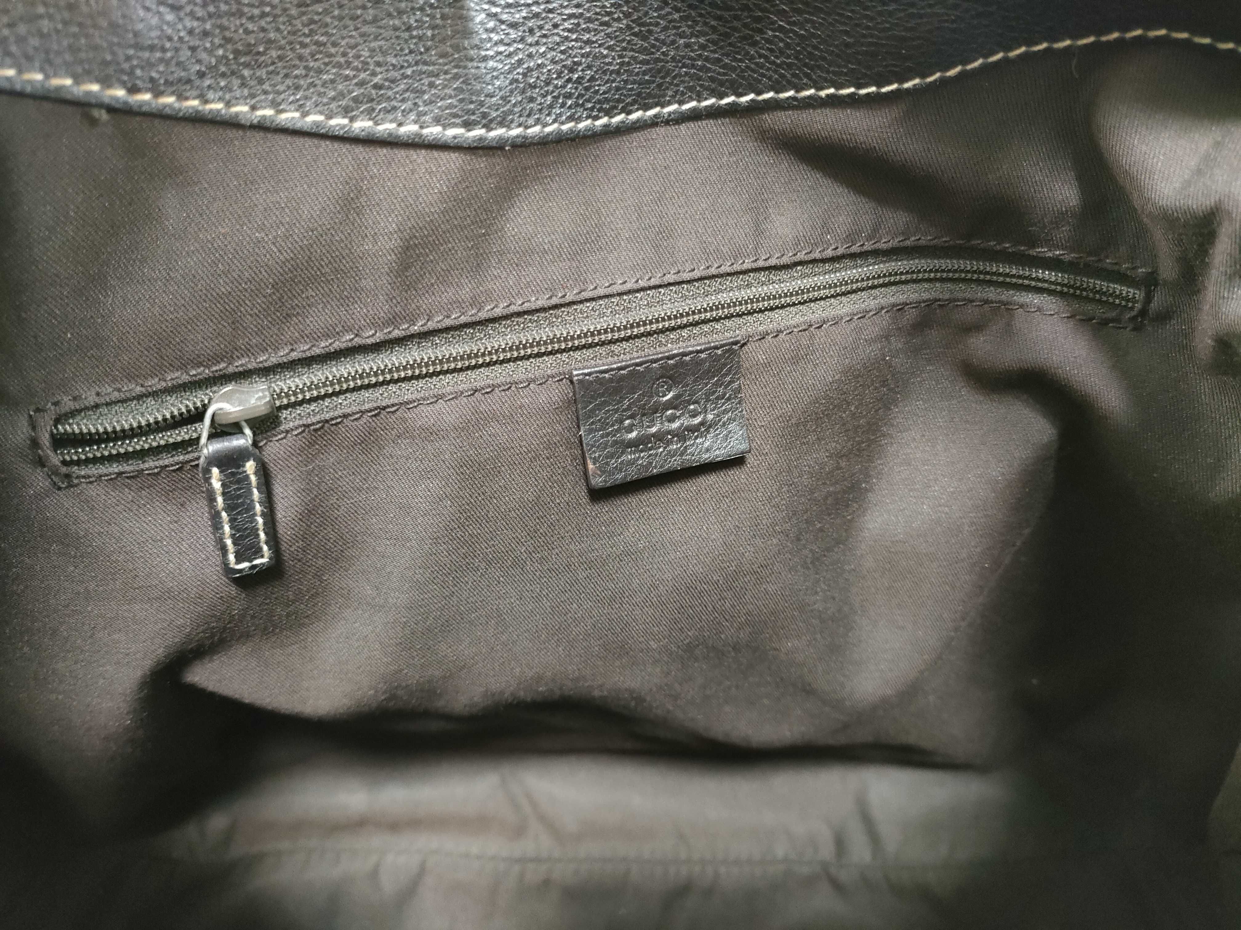 Brown GG Canvas Web Buckle Pumpkin Shoulder Bag (Handbag) — view 10