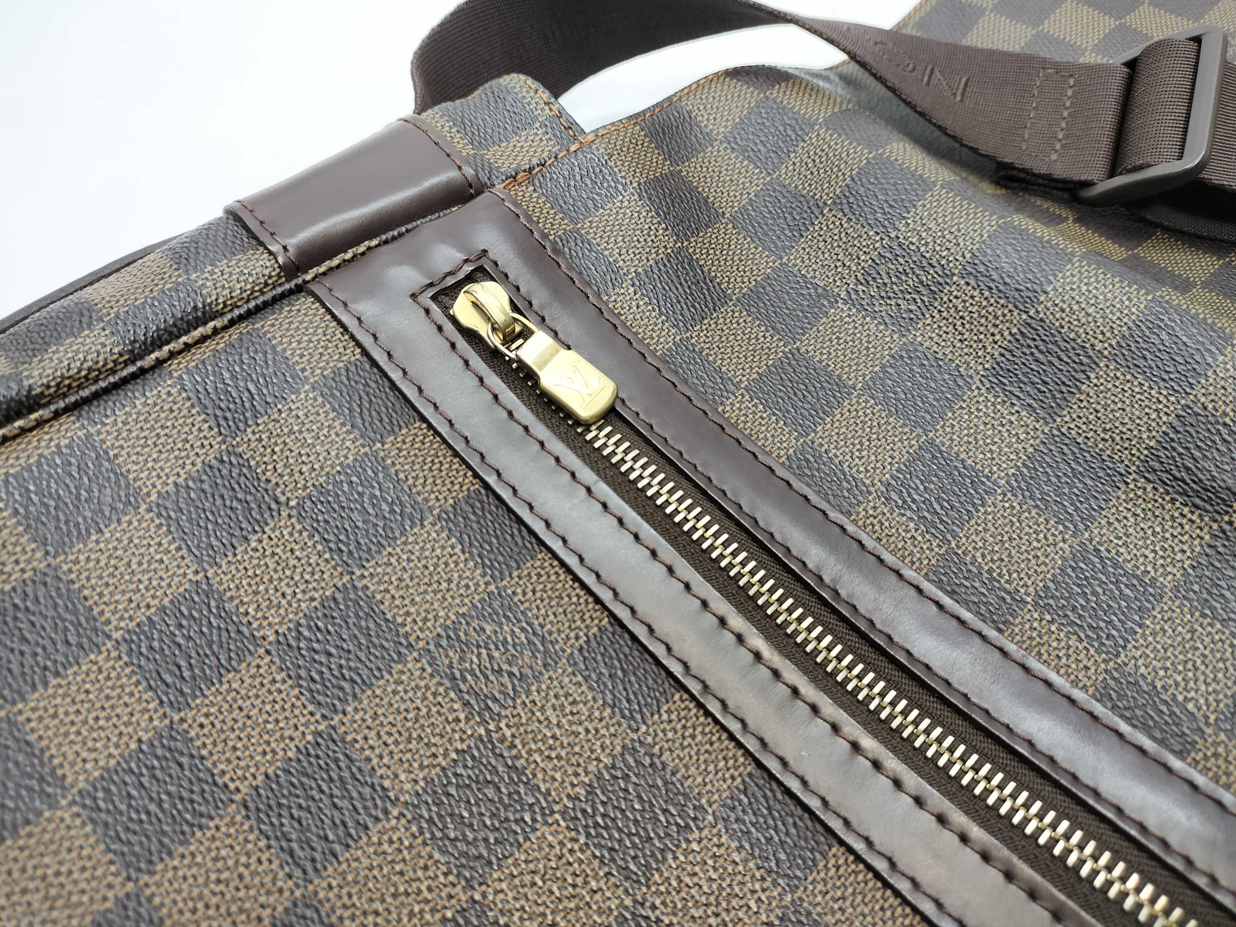 Damier Bastille Damier Ebene Shoulder Bag — view 13