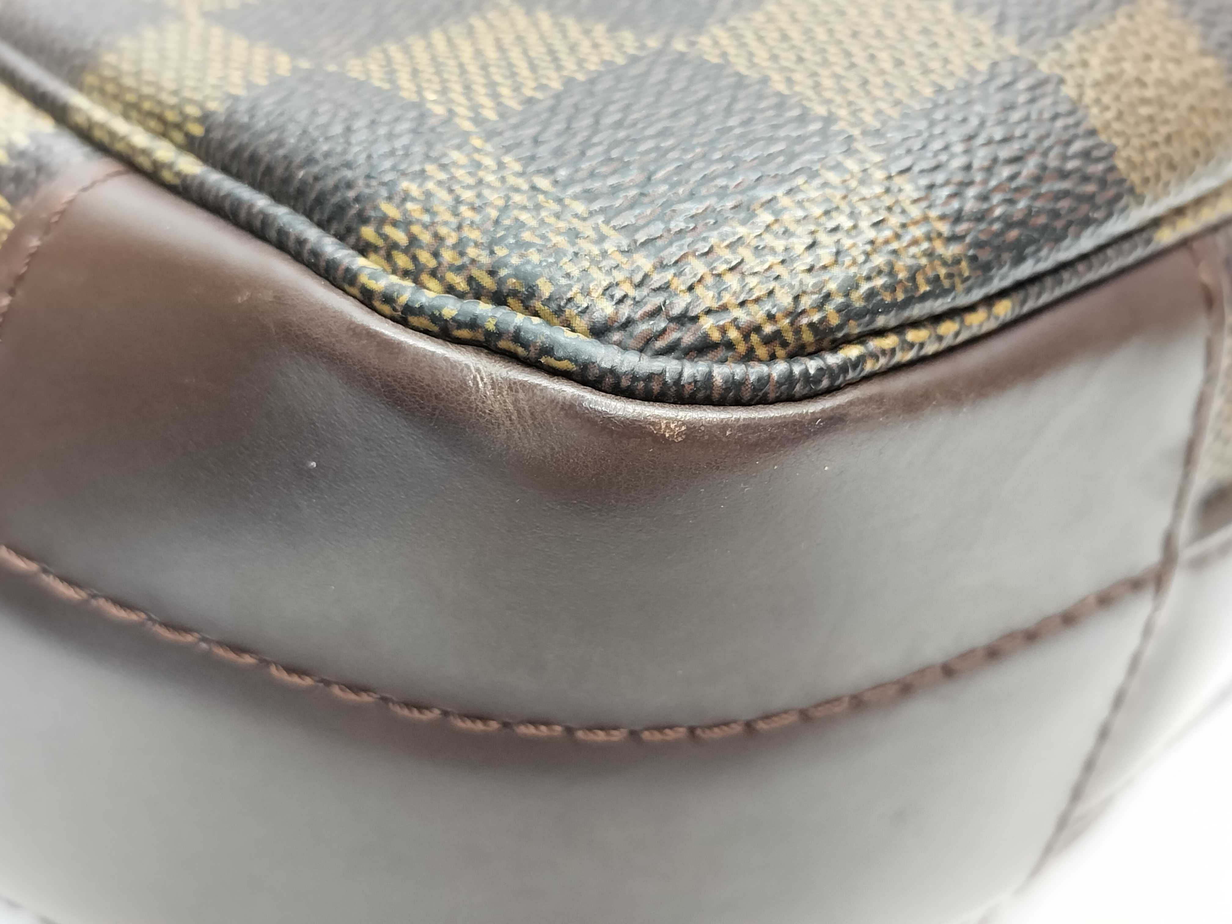 Damier Bastille Damier Ebene Shoulder Bag — view 3