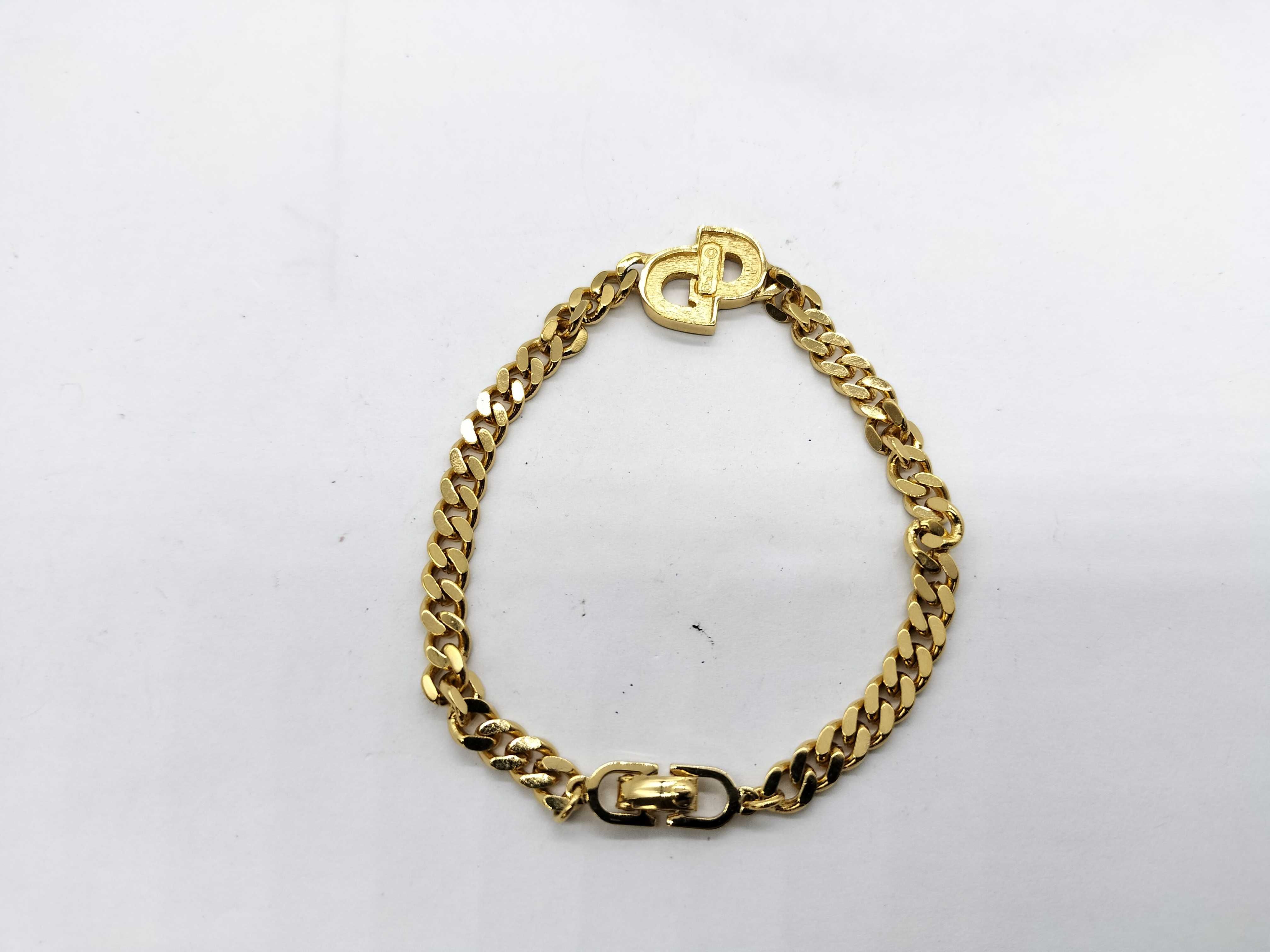 CD Logo Rhinestone Bracelet/Bangle — view 7