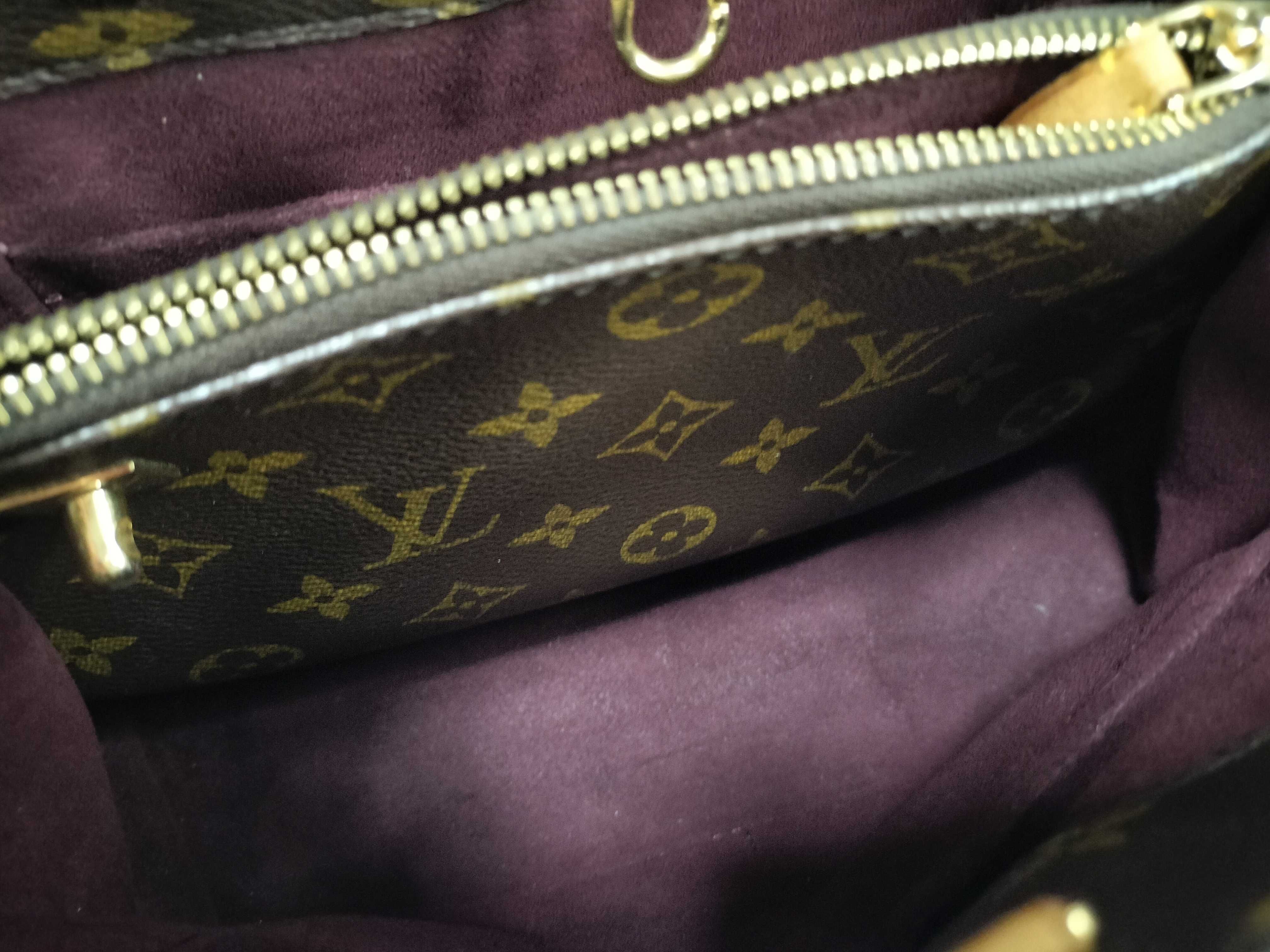 Monogram Louis Vuitton Montaigne BB Monogram M41055 CA0134 Handbag — view 9