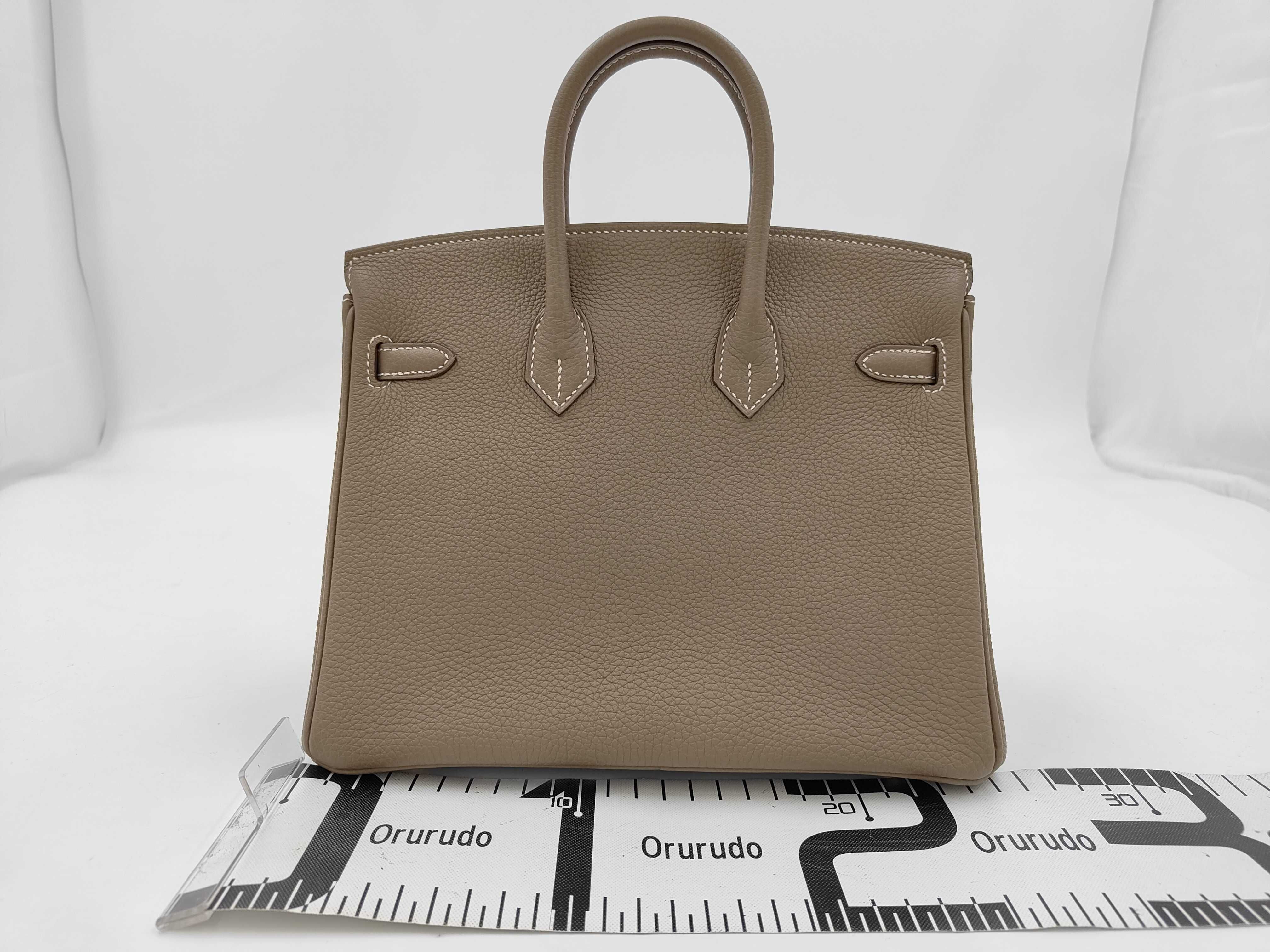 Birkin 25 Togo Etoup GD Hardware U Engraved Handbag — view 2
