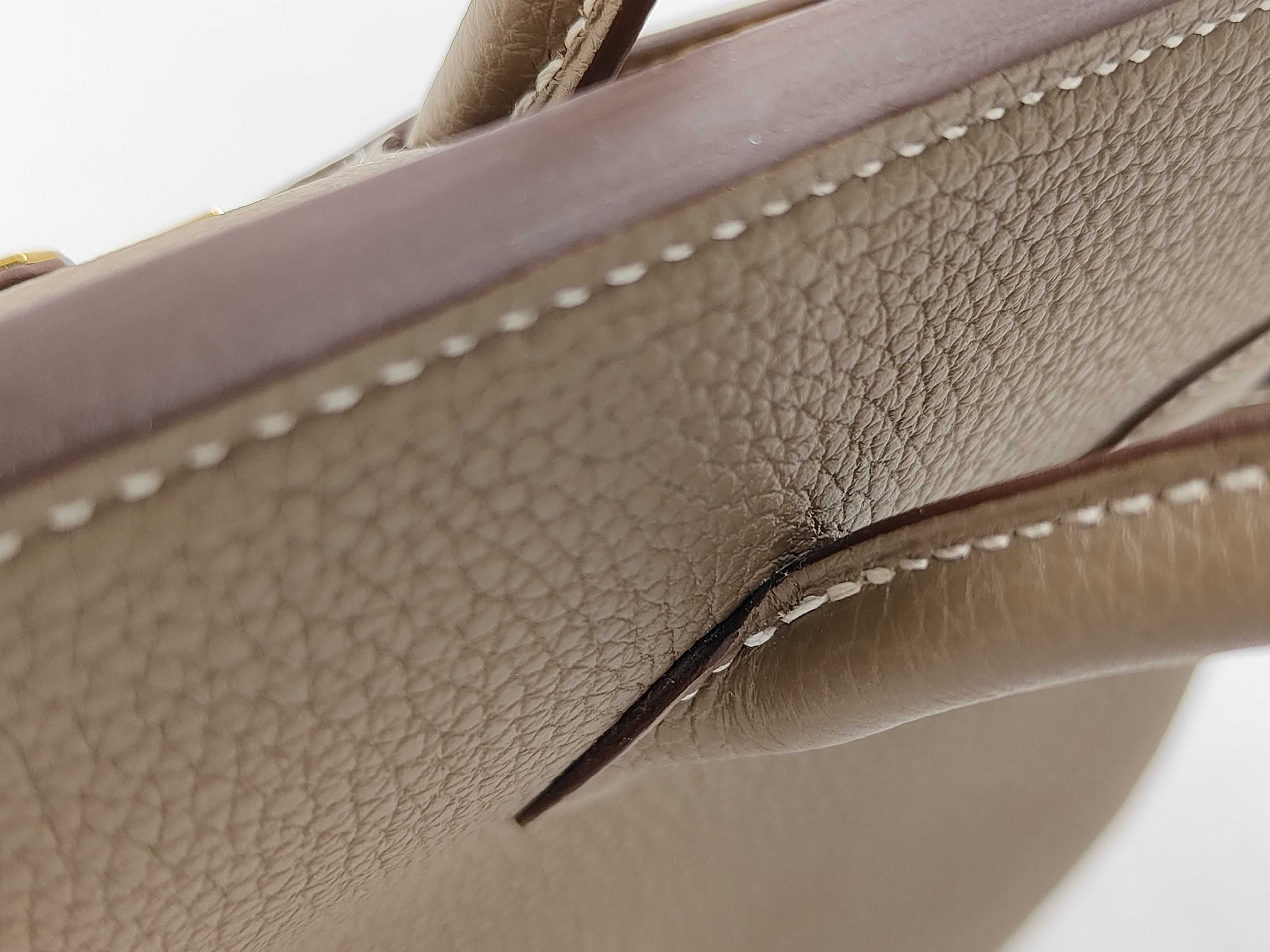 Birkin 25 Togo Etoup GD Hardware U Engraved Handbag — view 4