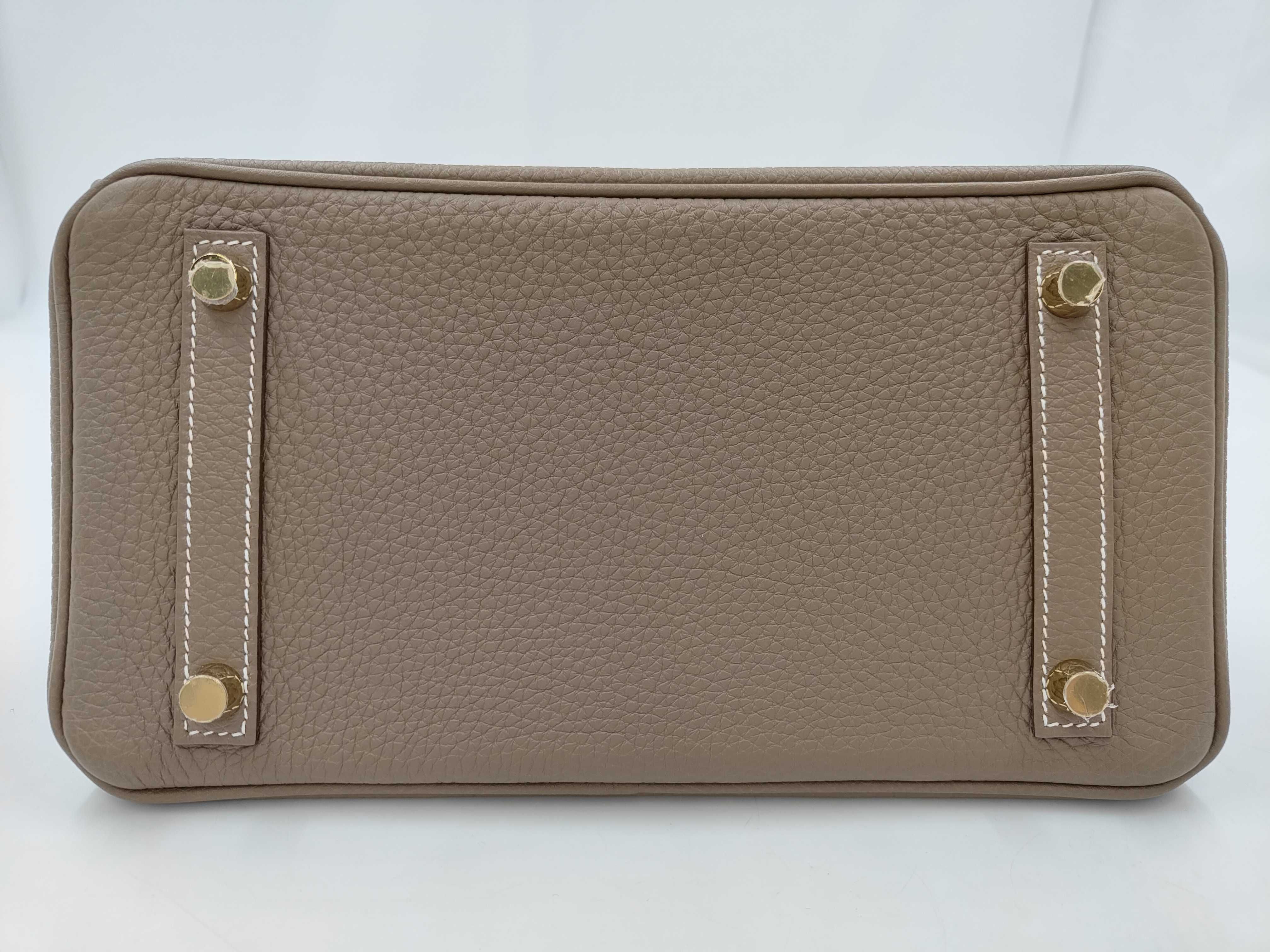 Birkin 25 Togo Etoup GD Hardware U Engraved Handbag — view 6