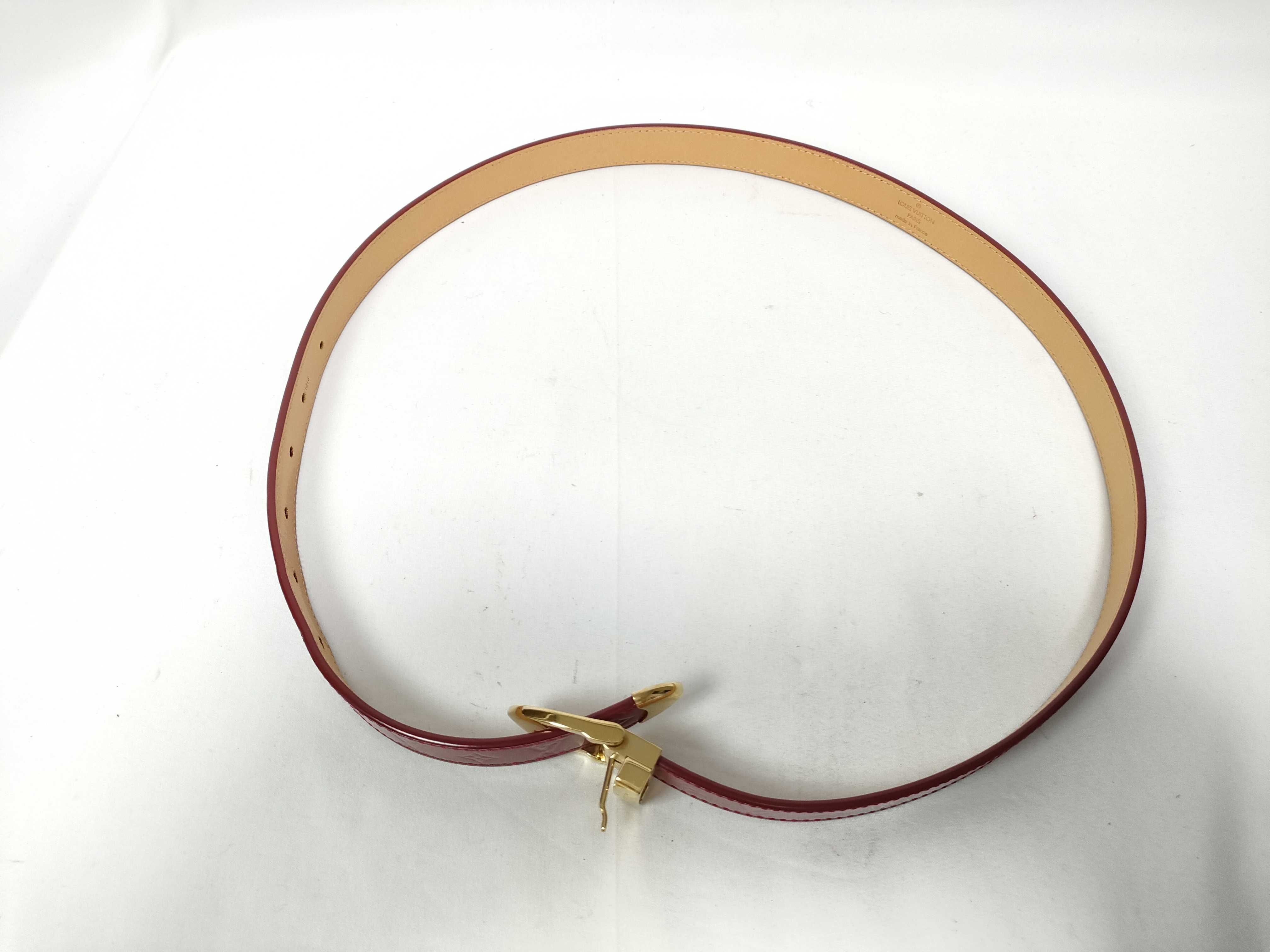 Vernis Ceinture Vernis Monogram Belt — view 11