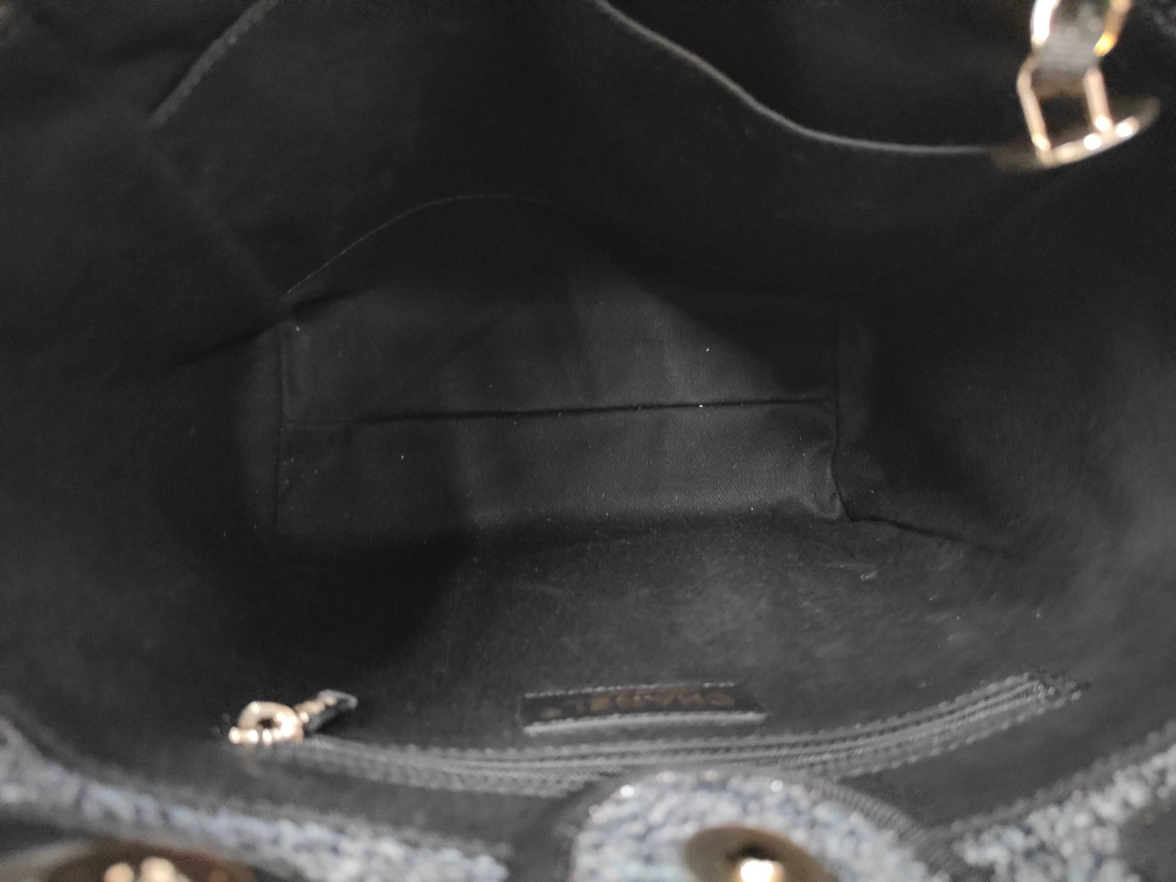 Deauville PM Chain Tote Tweed Grey GP Tote Bag — view 8