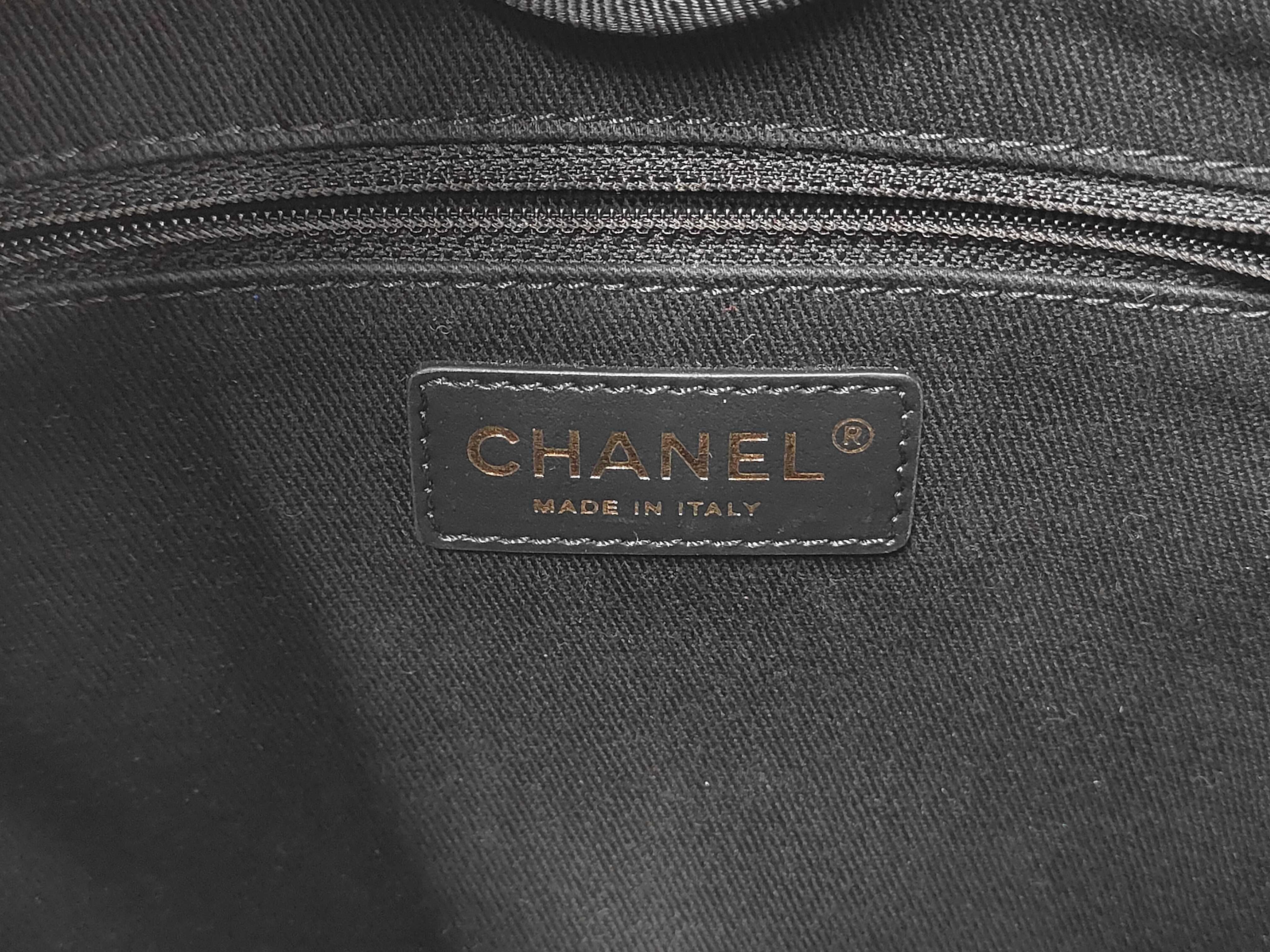 Deauville PM Chain Tote Tweed Grey GP Tote Bag — view 9