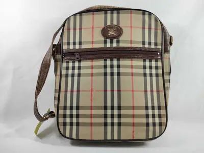 Nova Check Shadow Horse Shoulder Bag