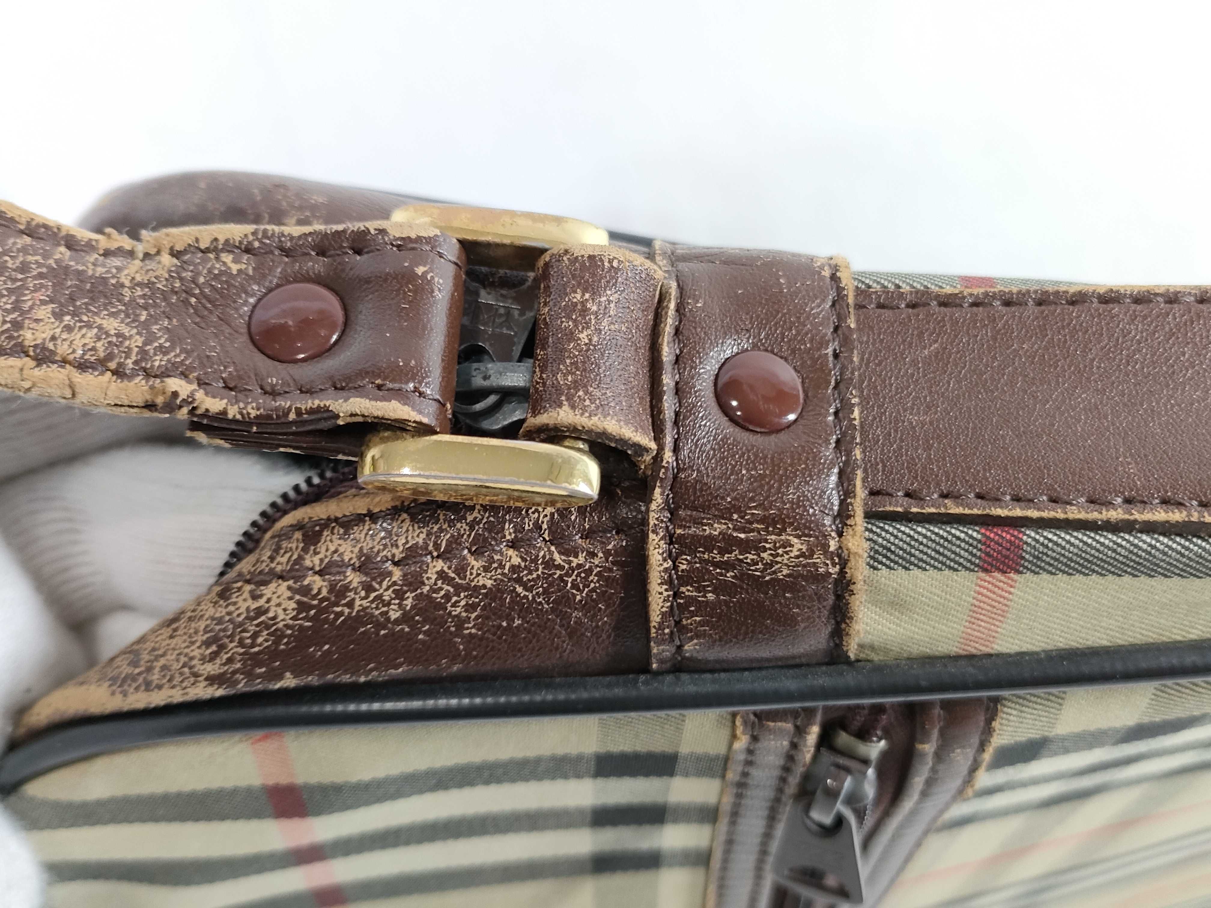 Nova Check Shadow Horse Shoulder Bag — view 15