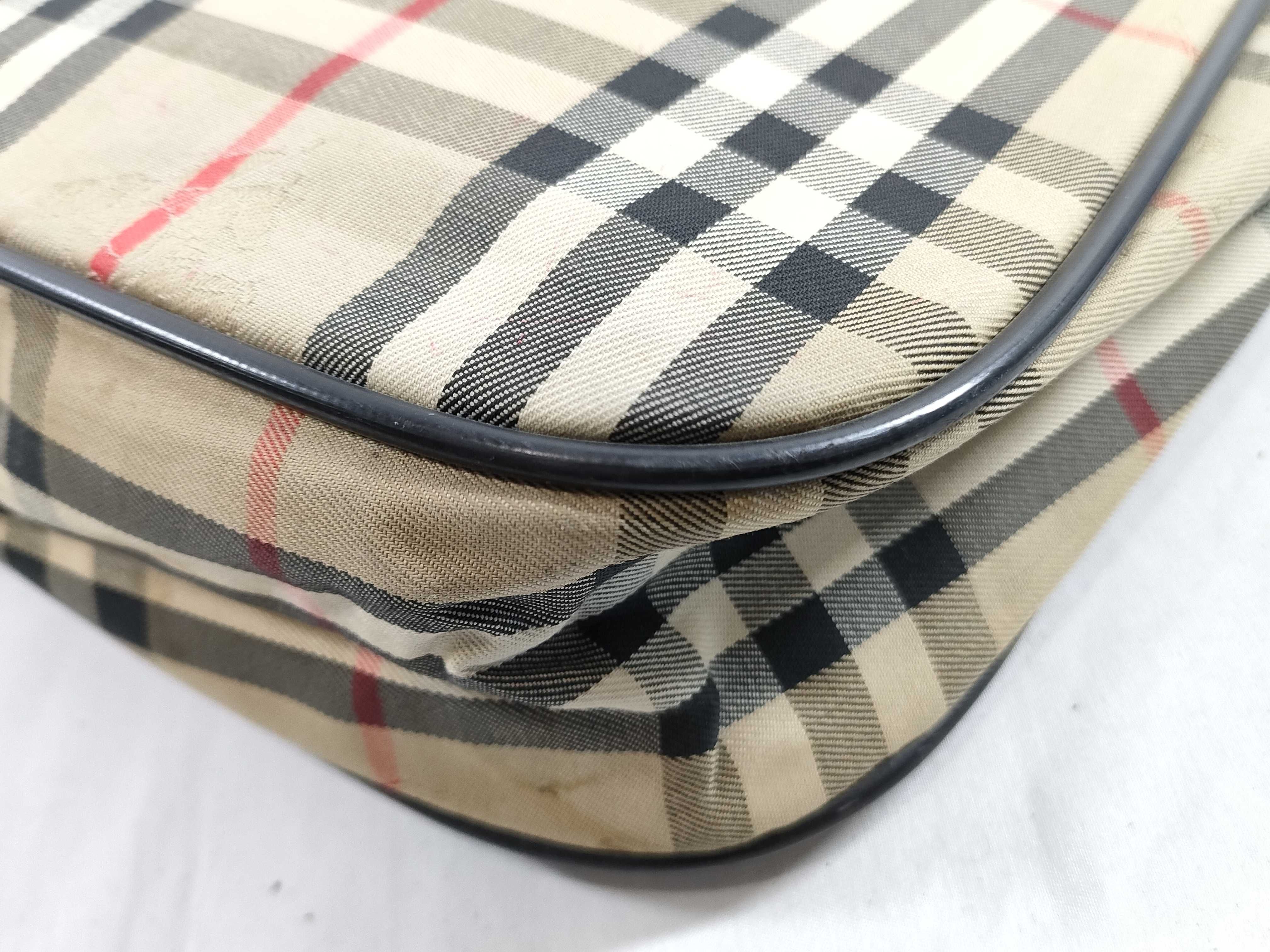 Nova Check Shadow Horse Shoulder Bag — view 6