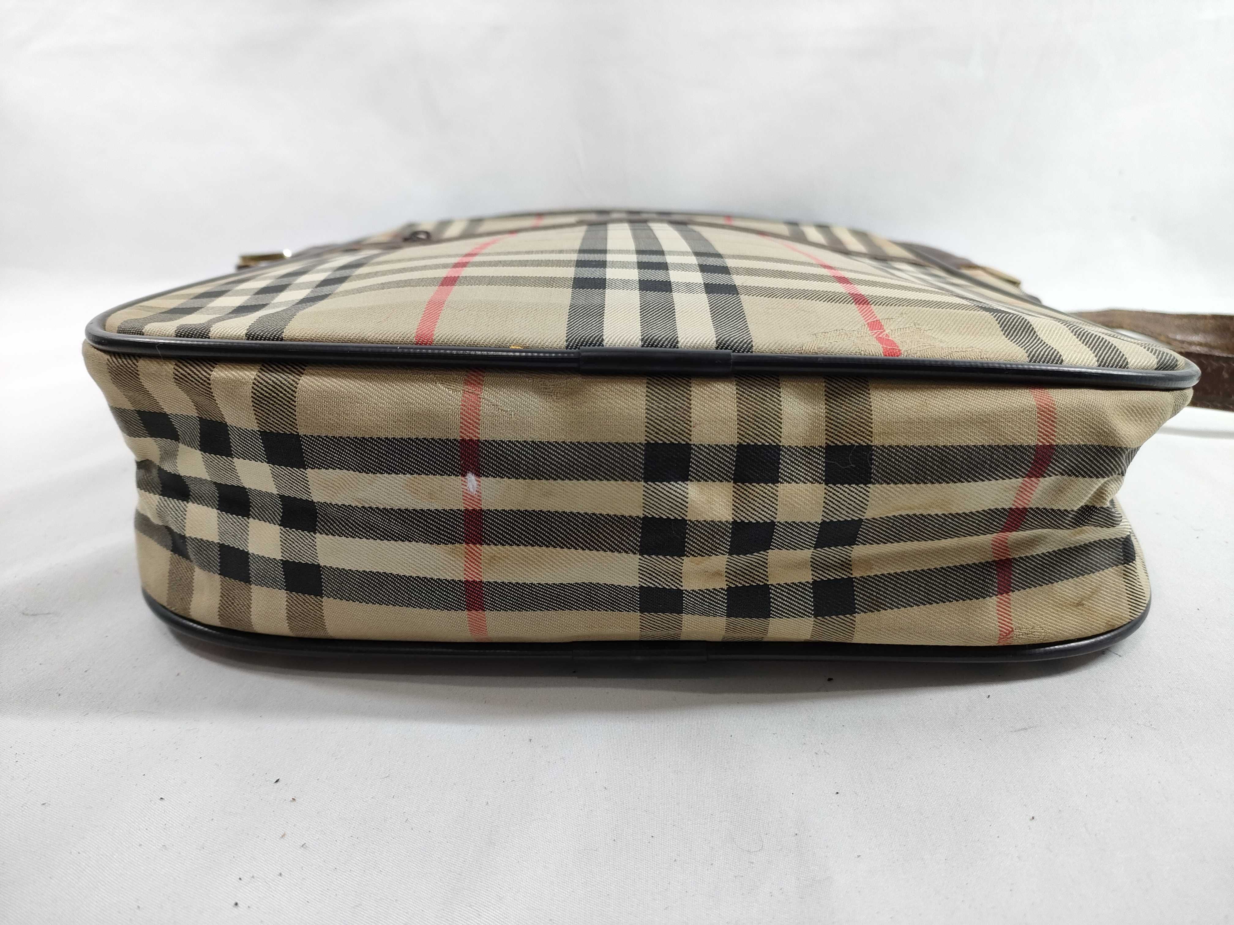 Nova Check Shadow Horse Shoulder Bag — view 7