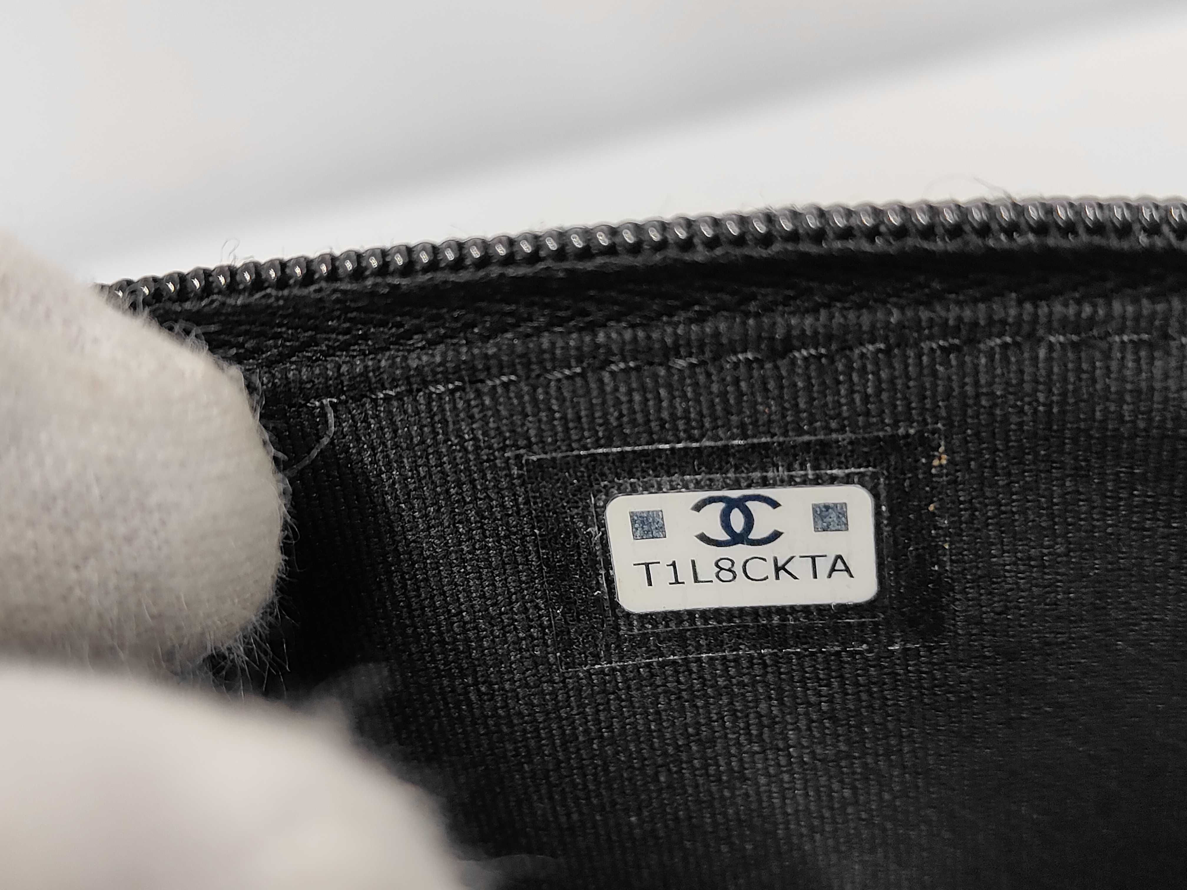 Caviar Skin Matelassé Chain Shoulder Bag — view 10