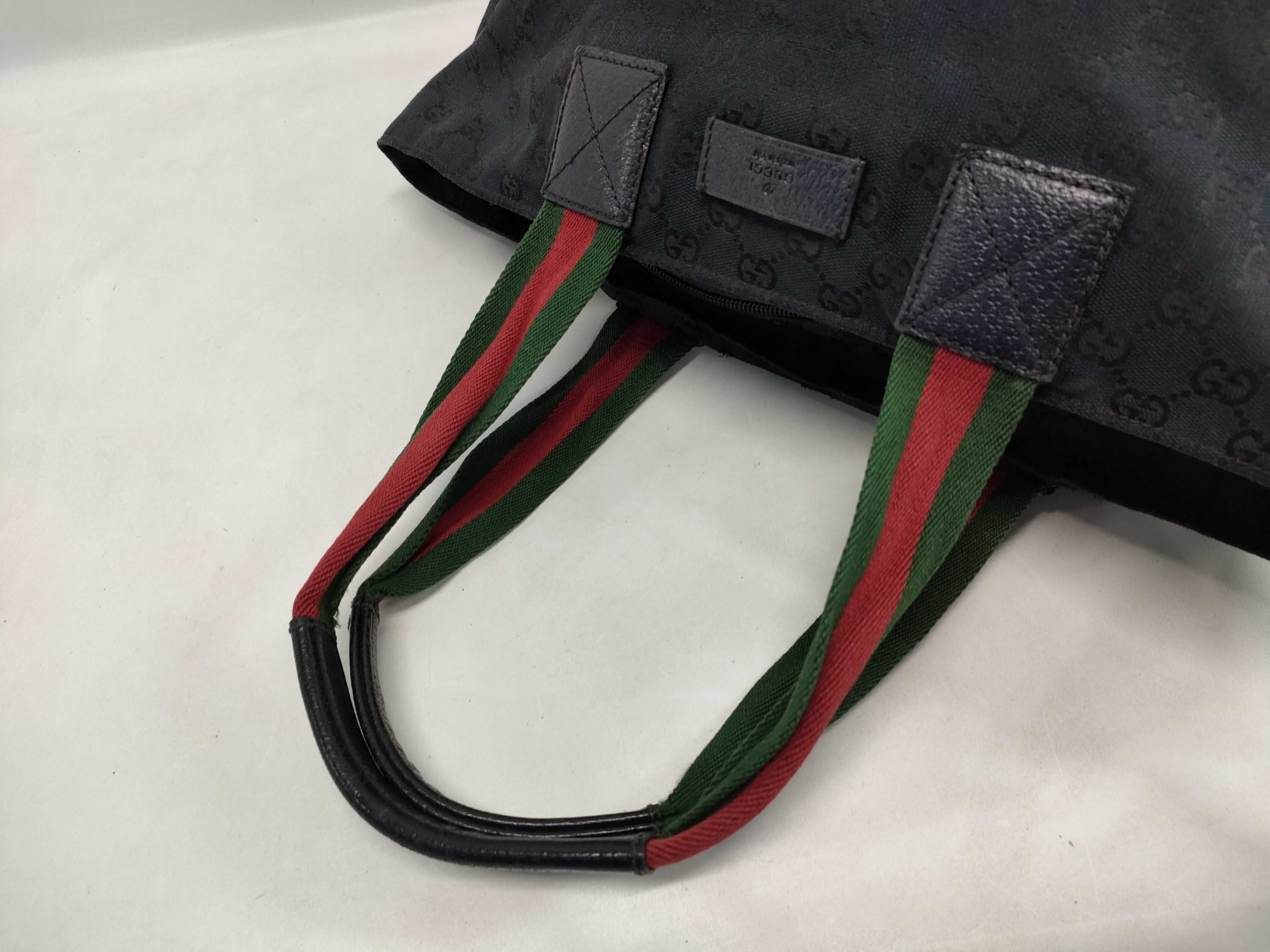 GG pattern Sherry line leather tote bag — view 3