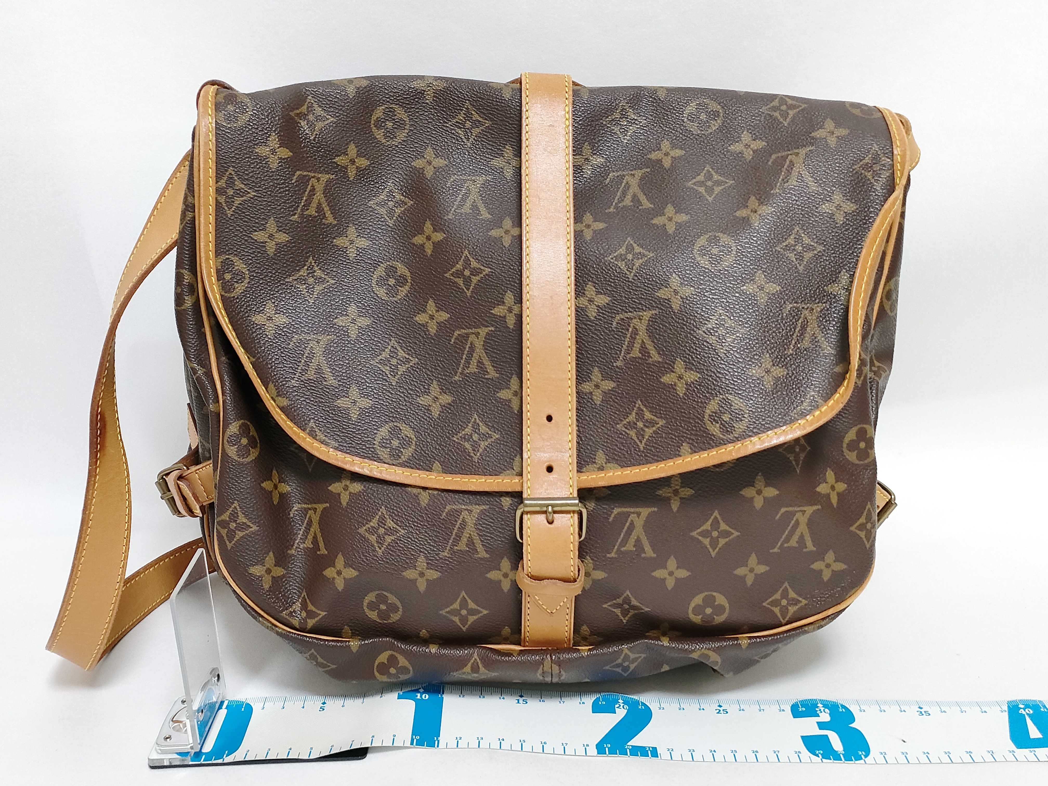 Monogram M42254 Saumur 35 Shoulder Bag — view 2