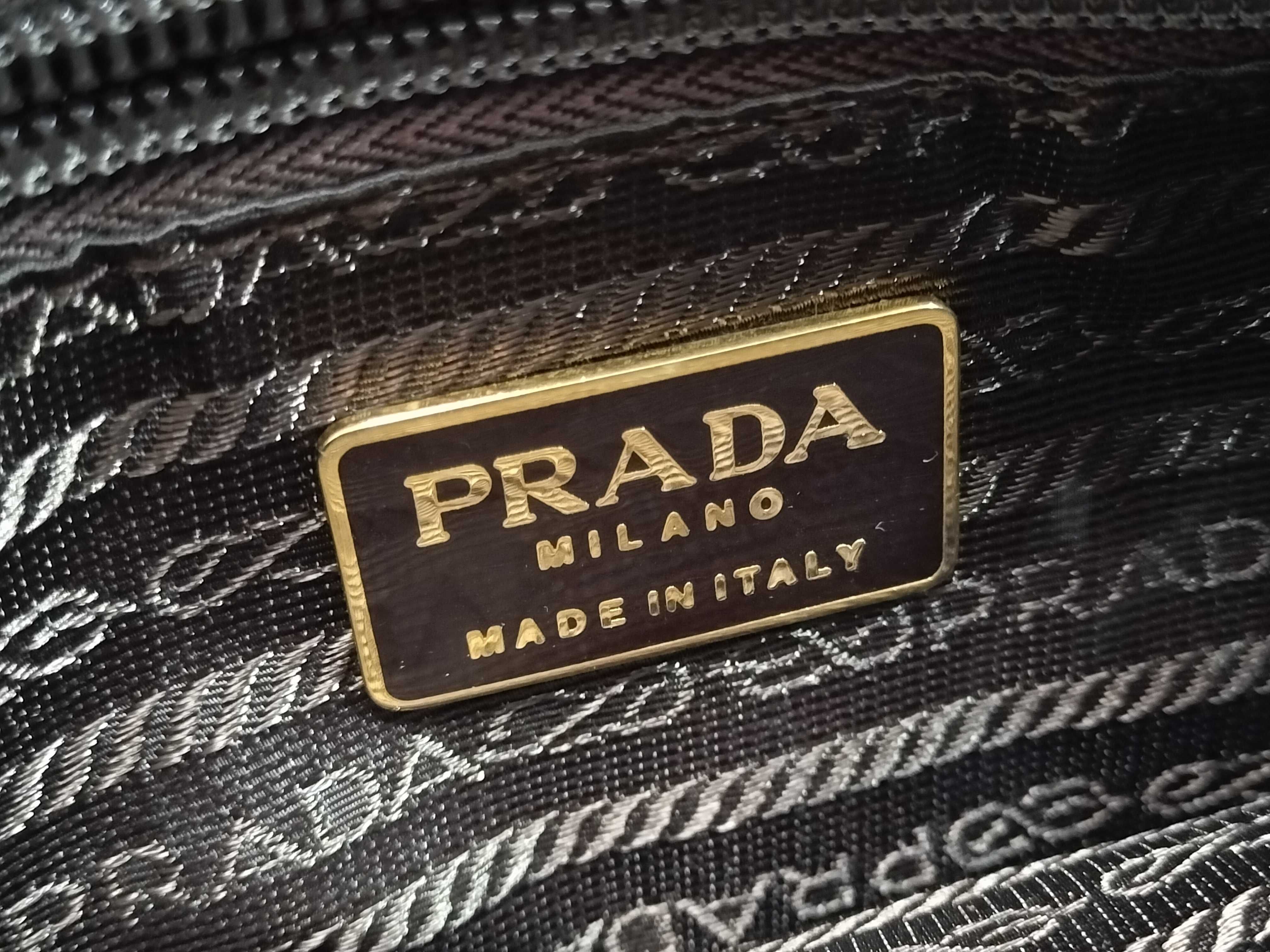 Nylon Brown Shoulder Bag — view 12