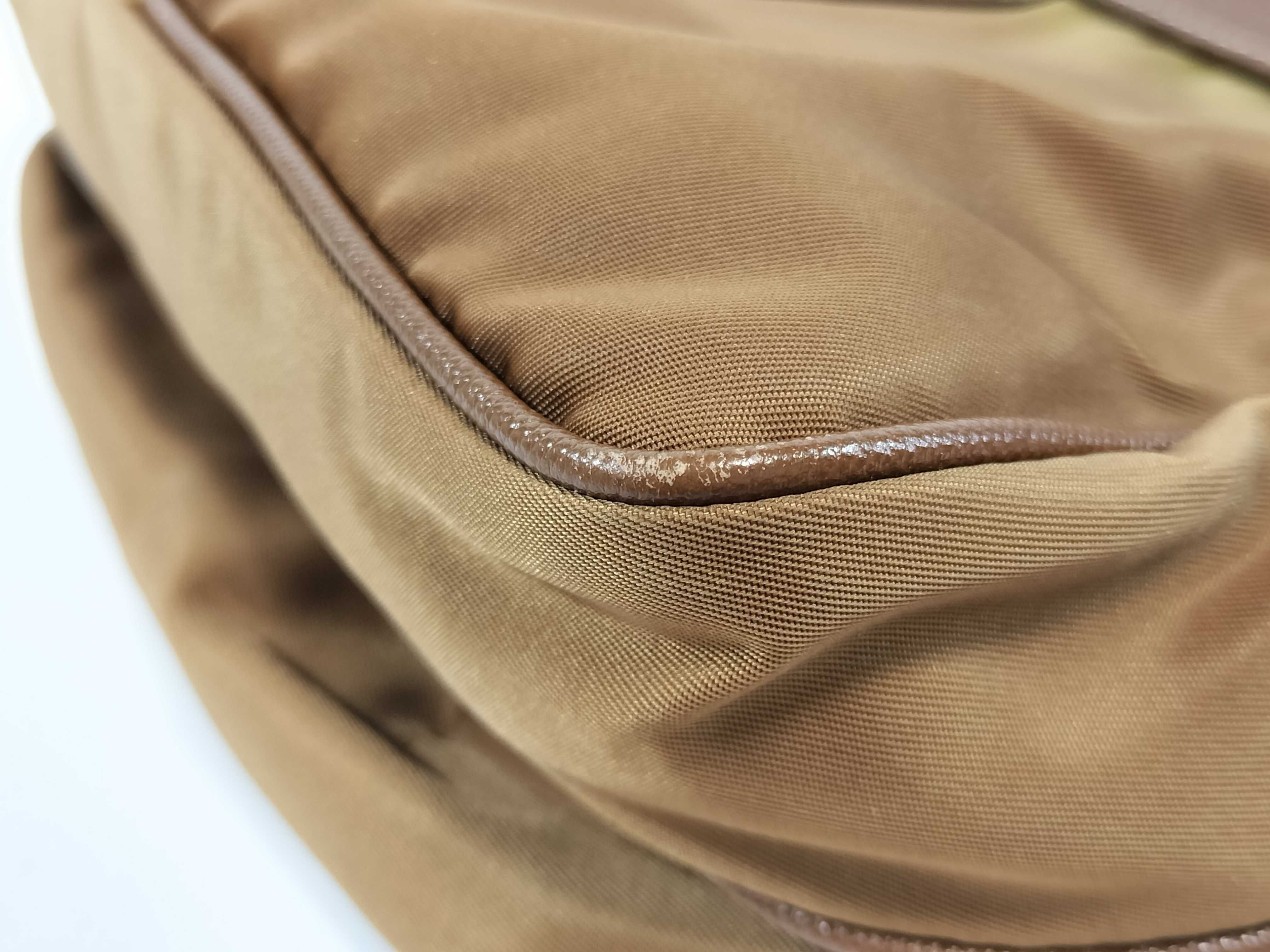 Nylon Brown Shoulder Bag — view 7