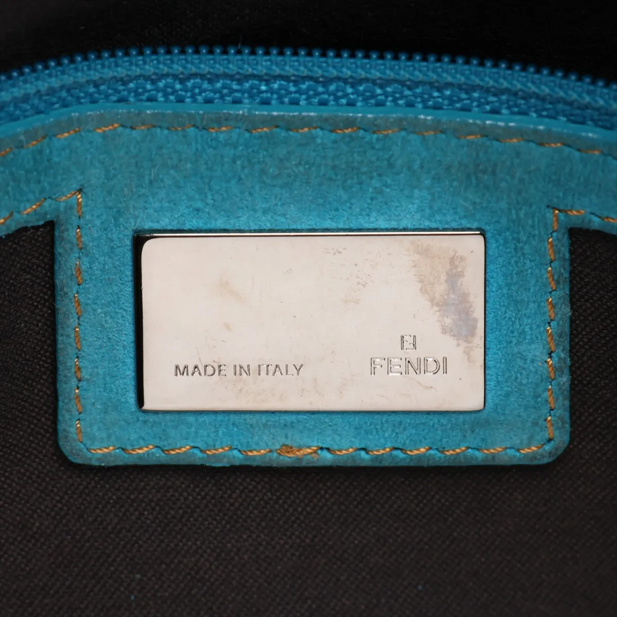 Mamma Bucket 8BR001 Patent Leather Shoulder Bag, Green — view 9