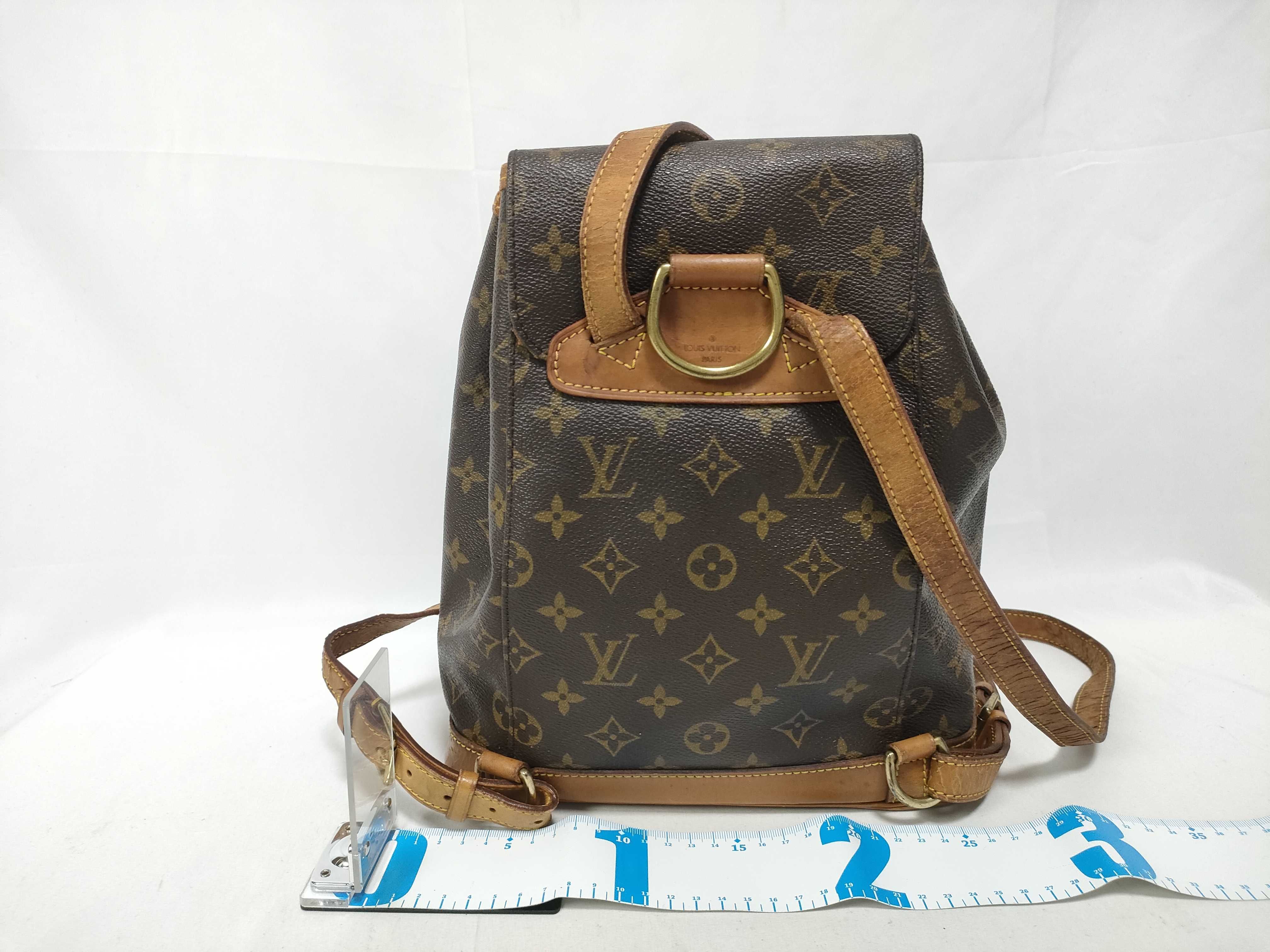 Monogram Louis Vuitton Monogram Montsouris MM M51136 Backpack — view 2