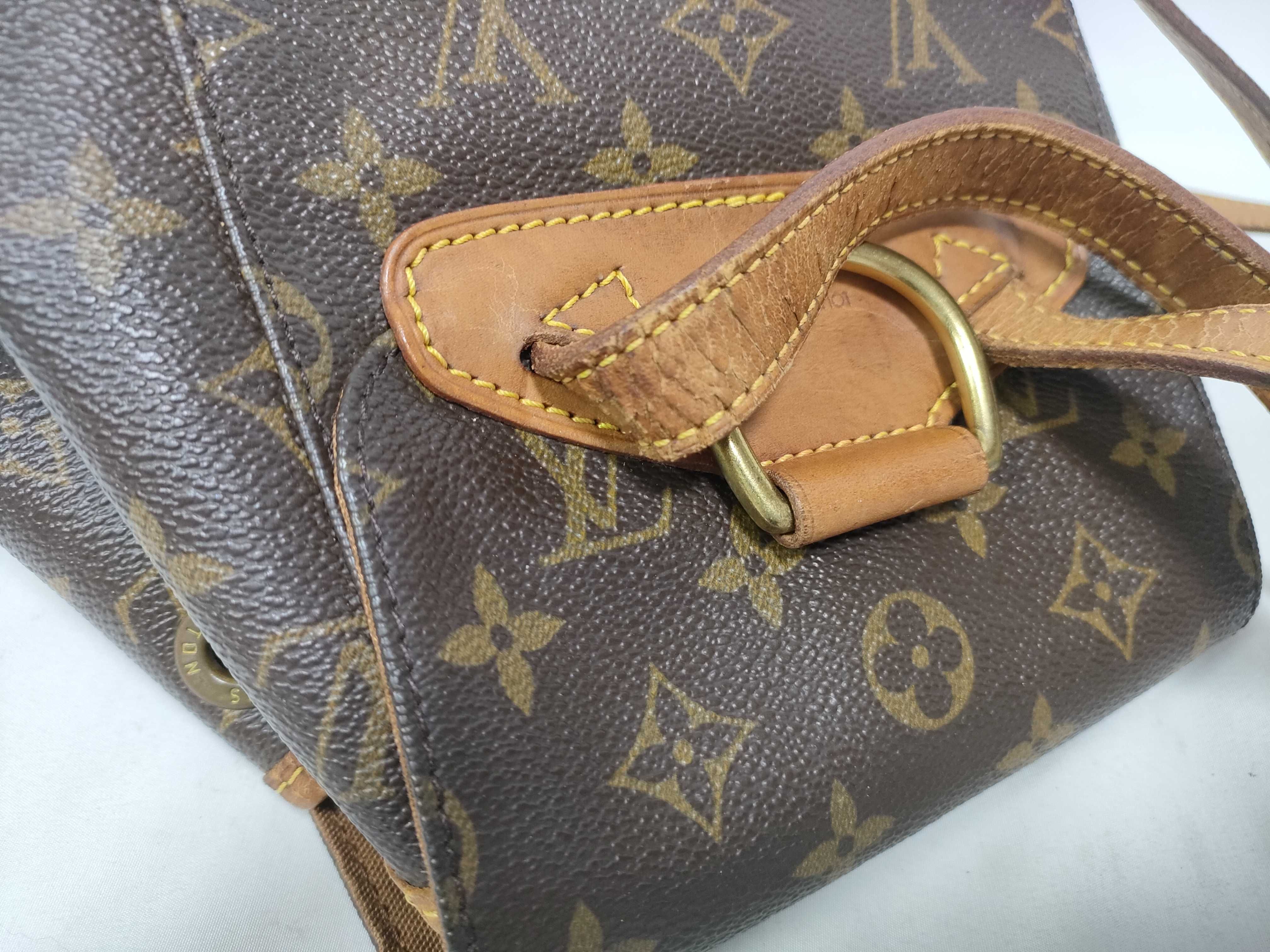 Monogram Louis Vuitton Monogram Montsouris MM M51136 Backpack — view 11