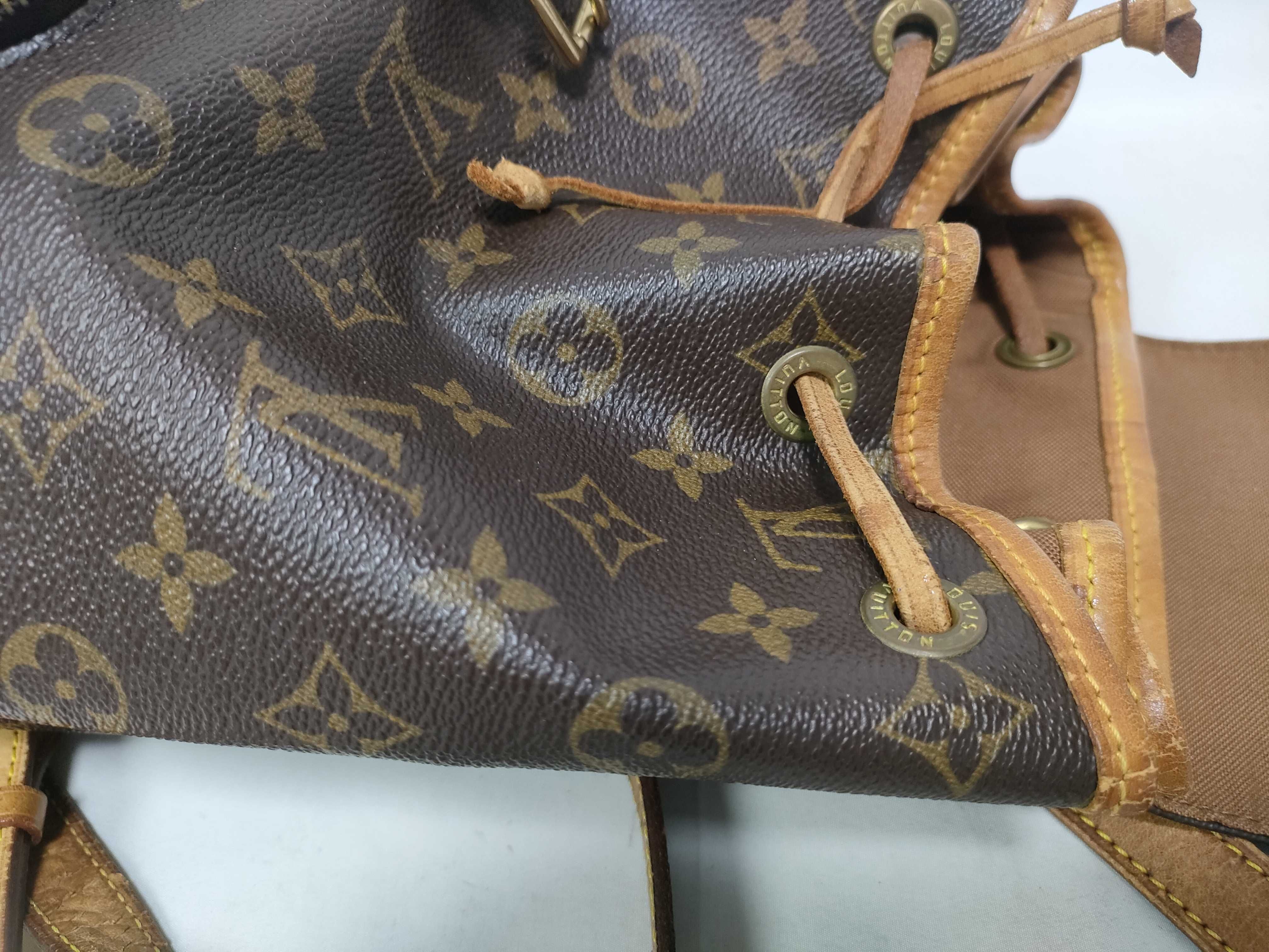 Monogram Louis Vuitton Monogram Montsouris MM M51136 Backpack — view 15