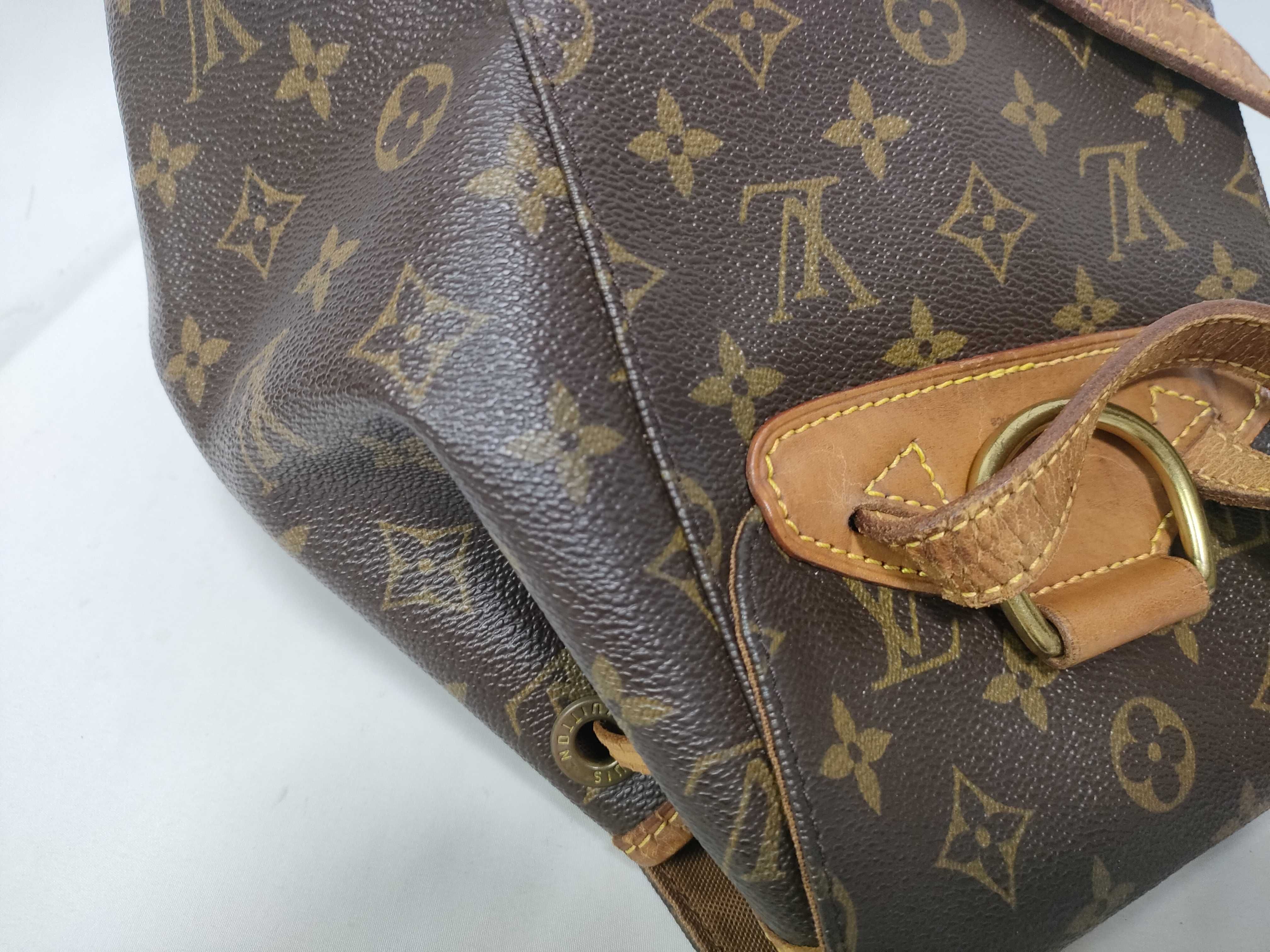 Monogram Louis Vuitton Monogram Montsouris MM M51136 Backpack — view 10
