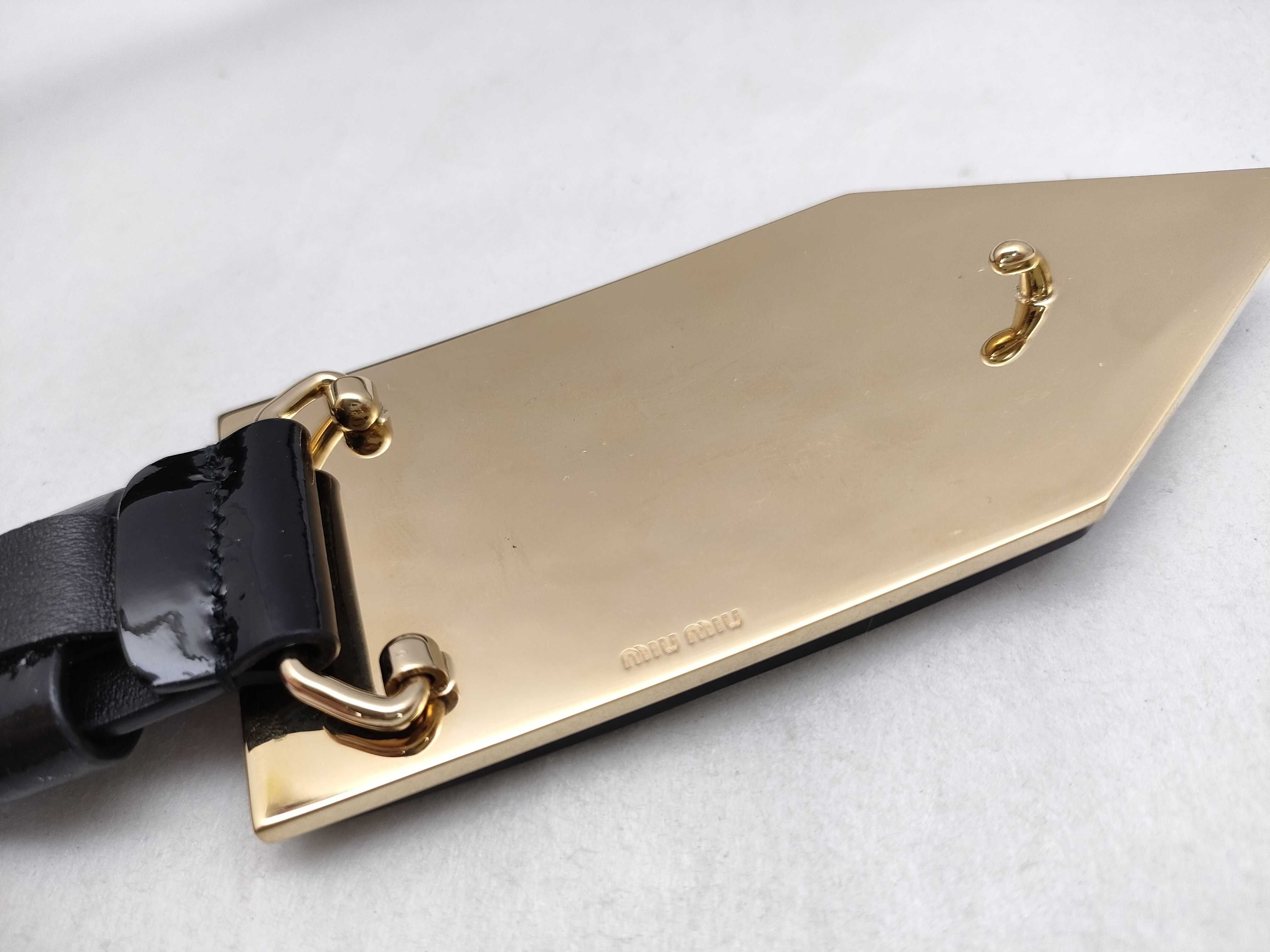 enamel leather belt — view 10