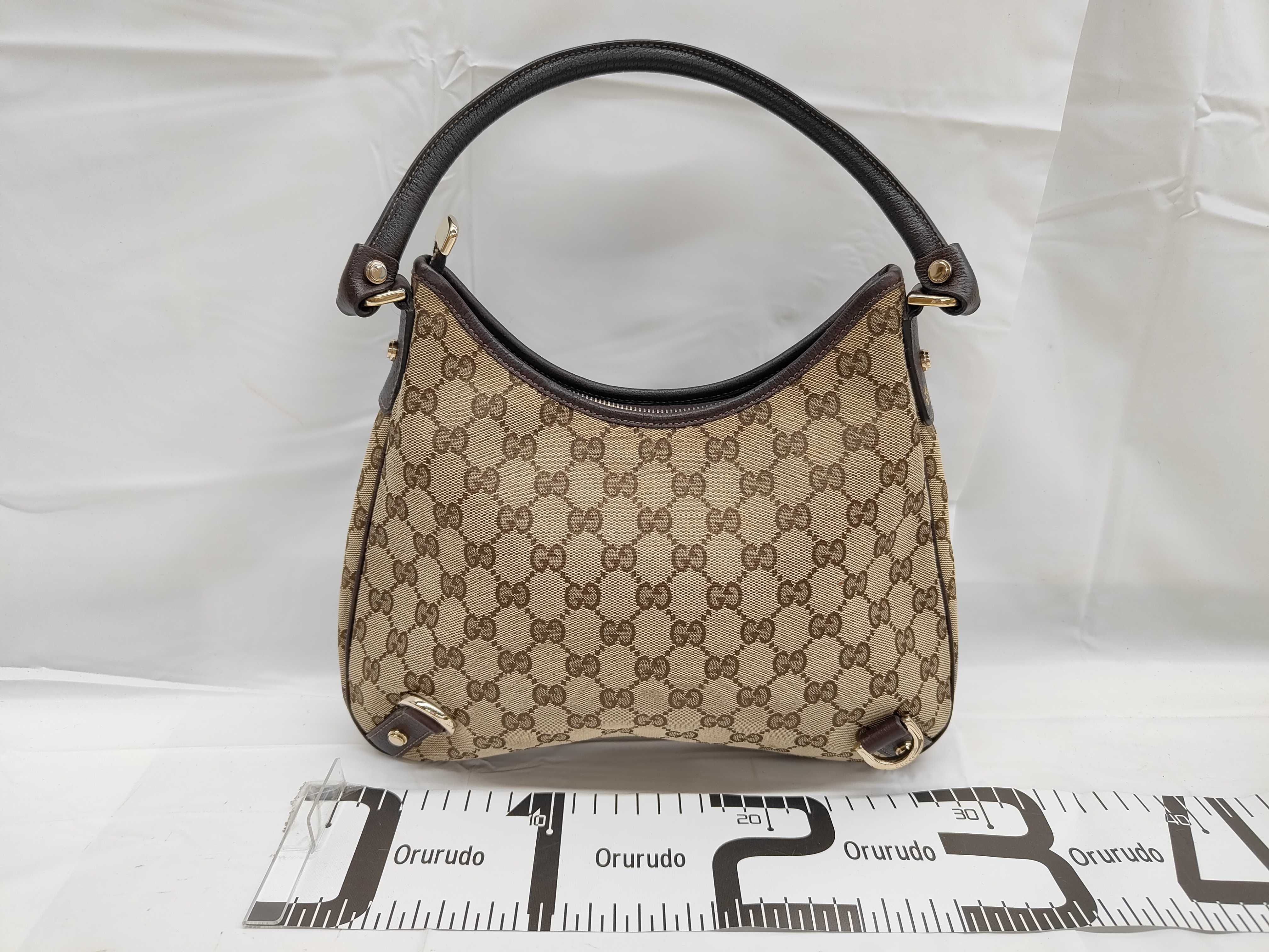 GG Canvas D-Ring Hobo Bag Handbag — view 2