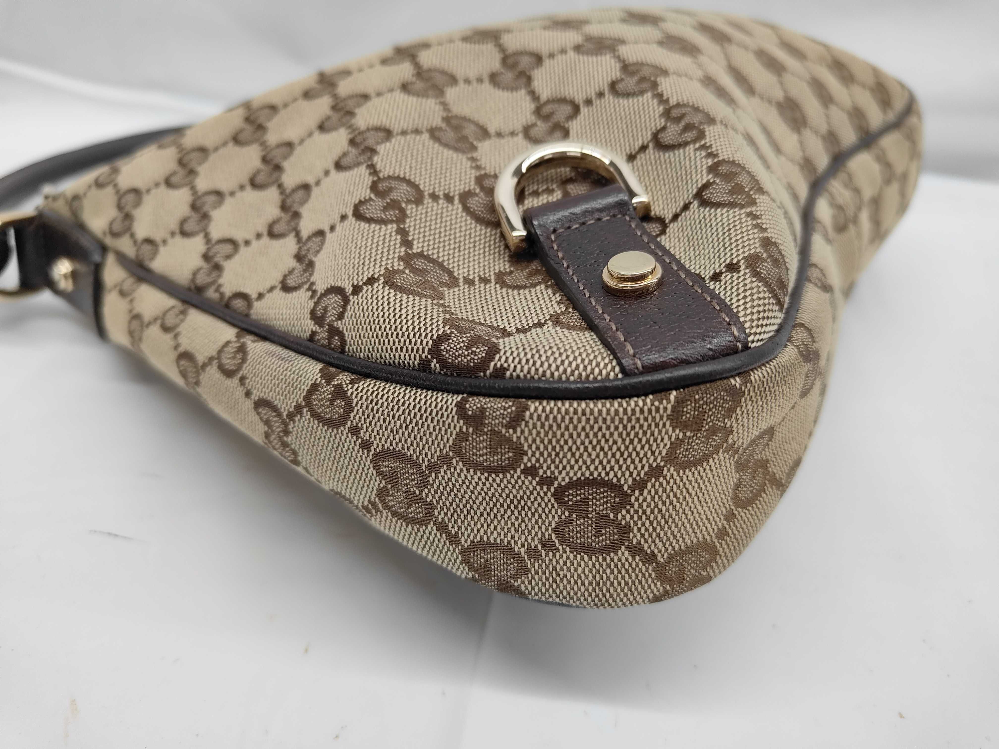 GG Canvas D-Ring Hobo Bag Handbag — view 5