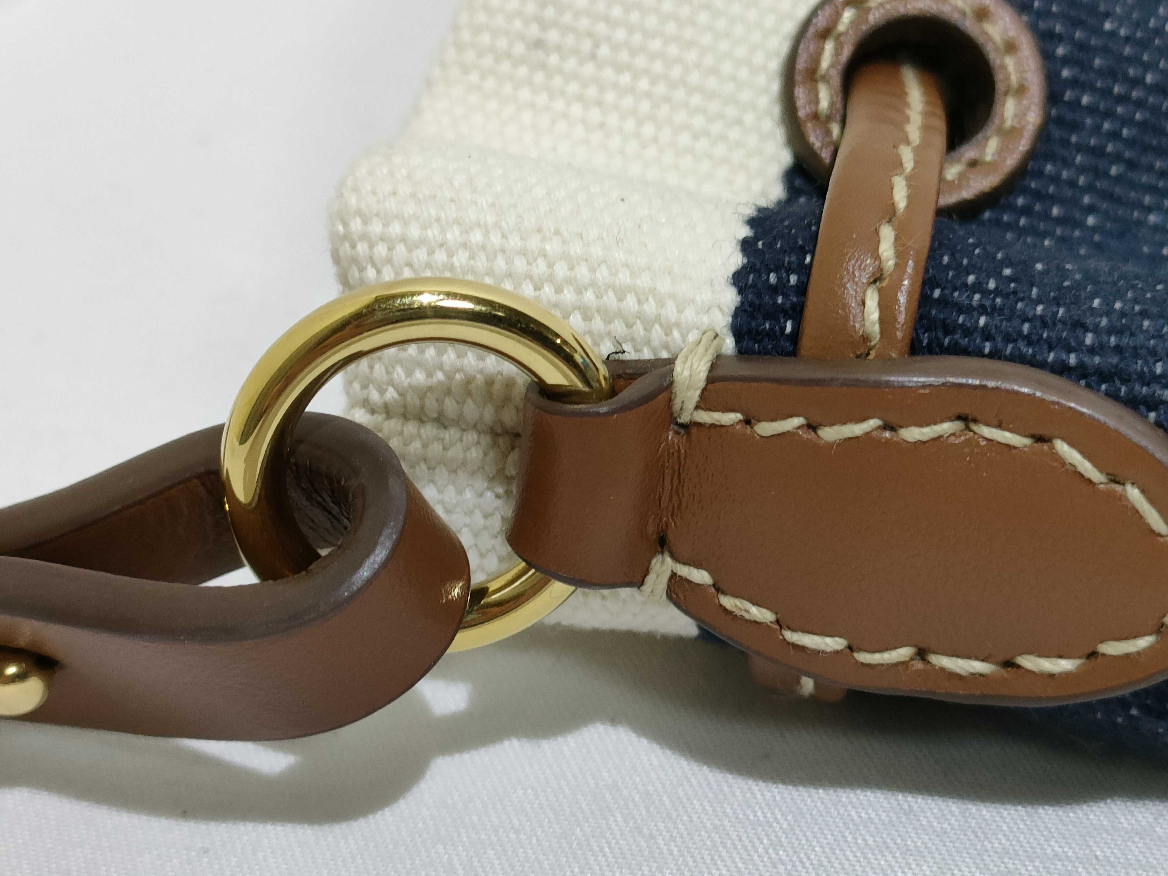 Canvas x Leather Shoulder Bag 5ND016 Shoulder Bag — view 5