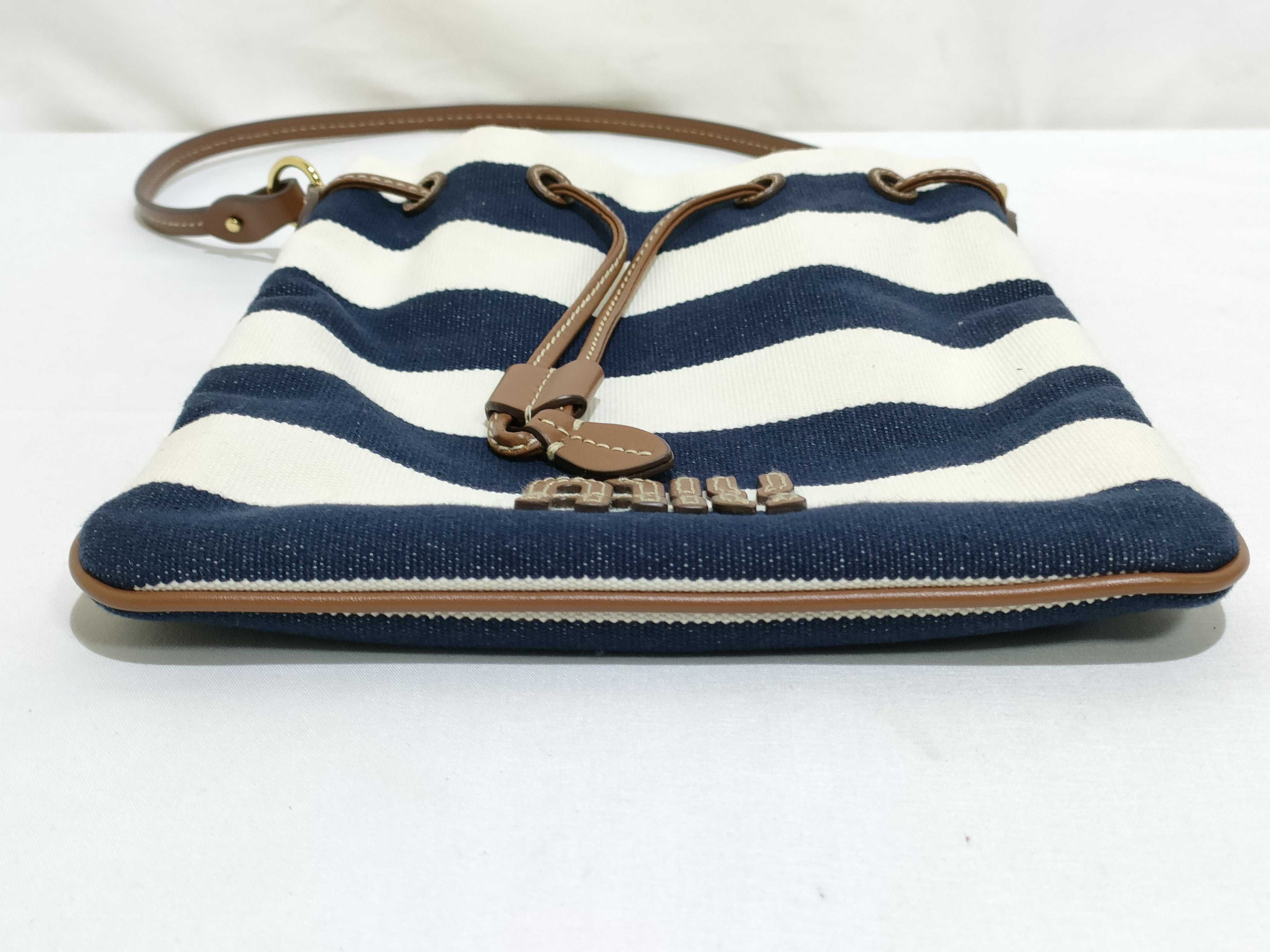 Canvas x Leather Shoulder Bag 5ND016 Shoulder Bag — view 7
