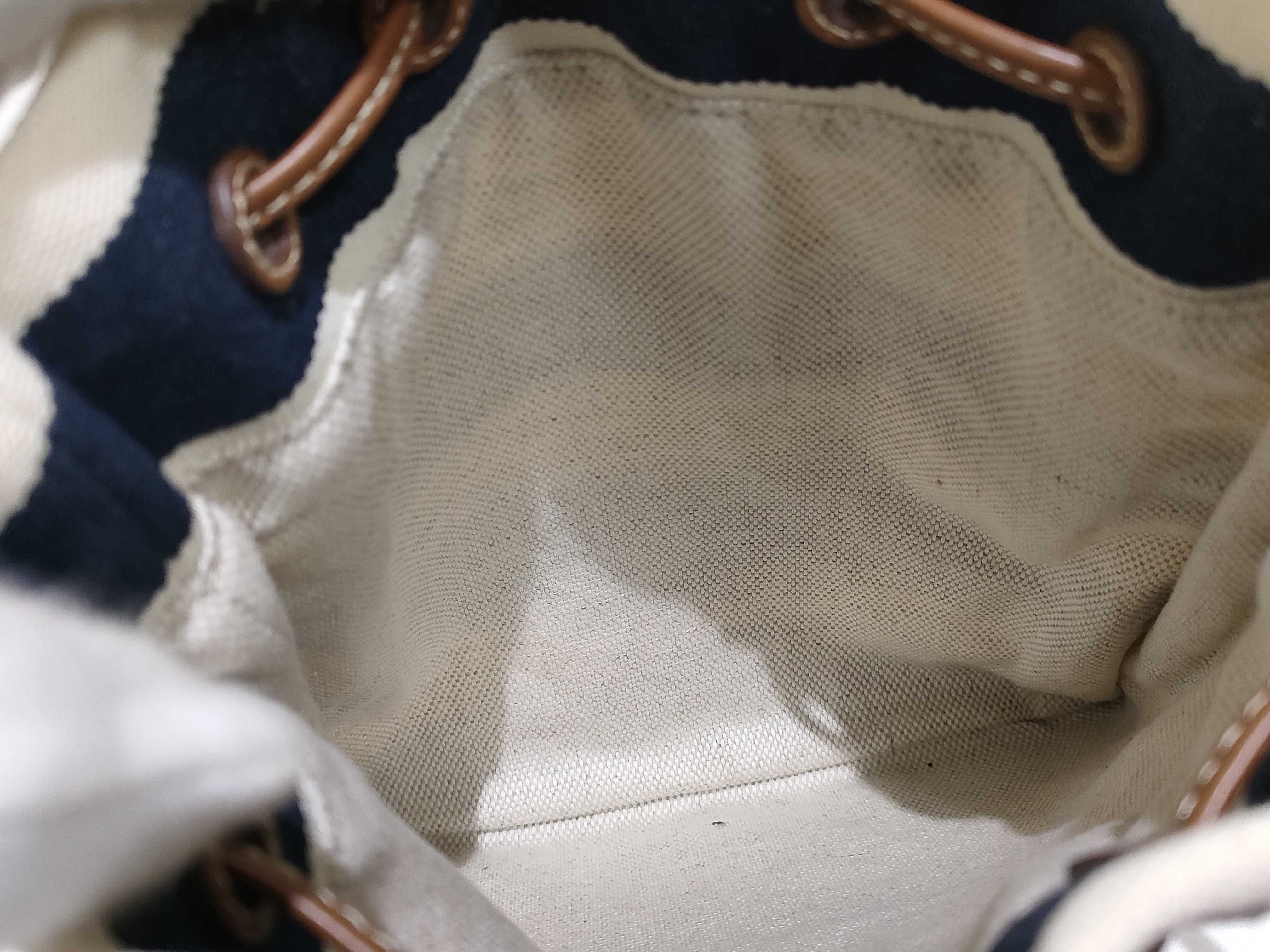 Canvas x Leather Shoulder Bag 5ND016 Shoulder Bag — view 8