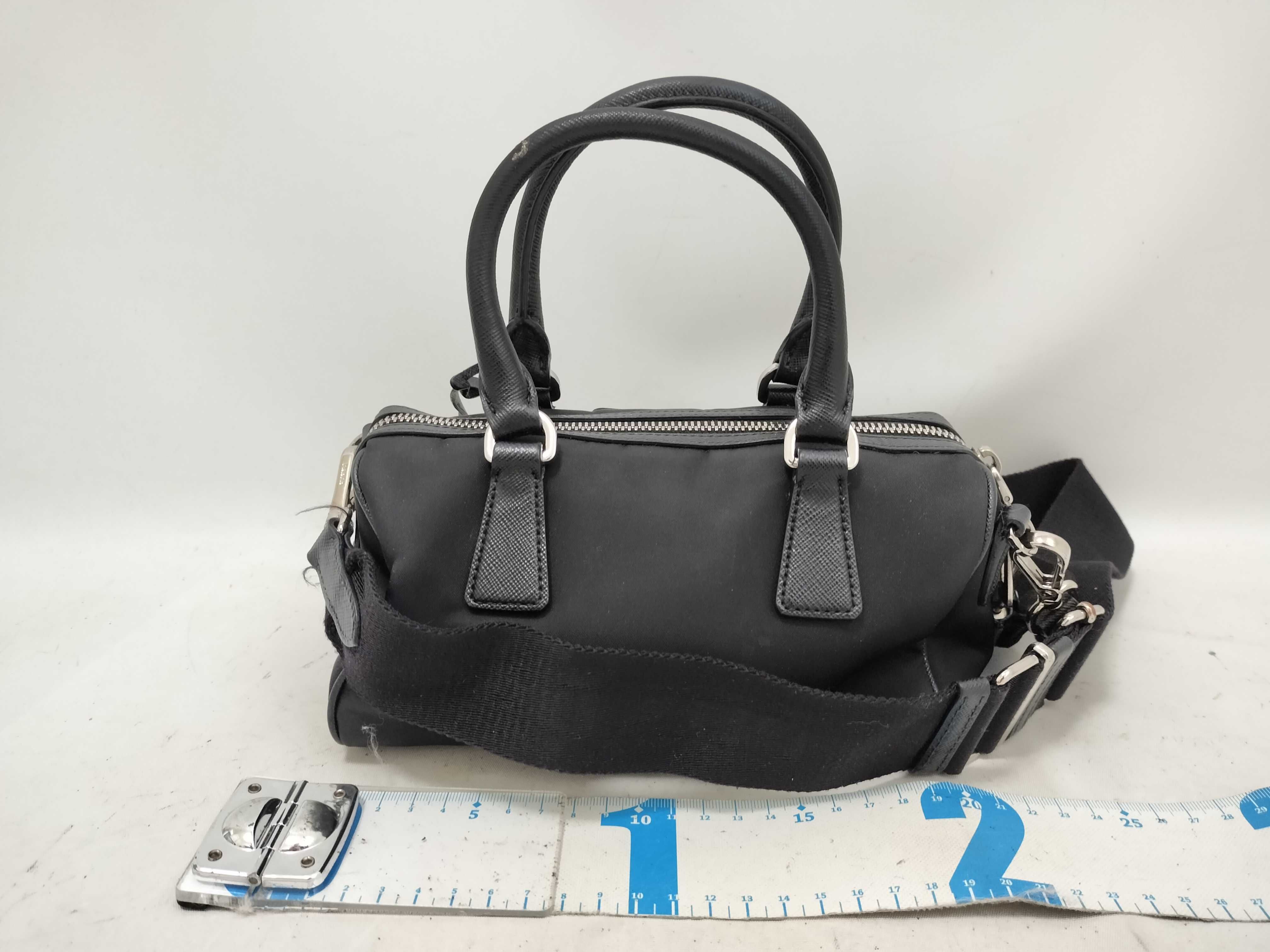 Nylon Mini Boston Bag Handbag — view 2