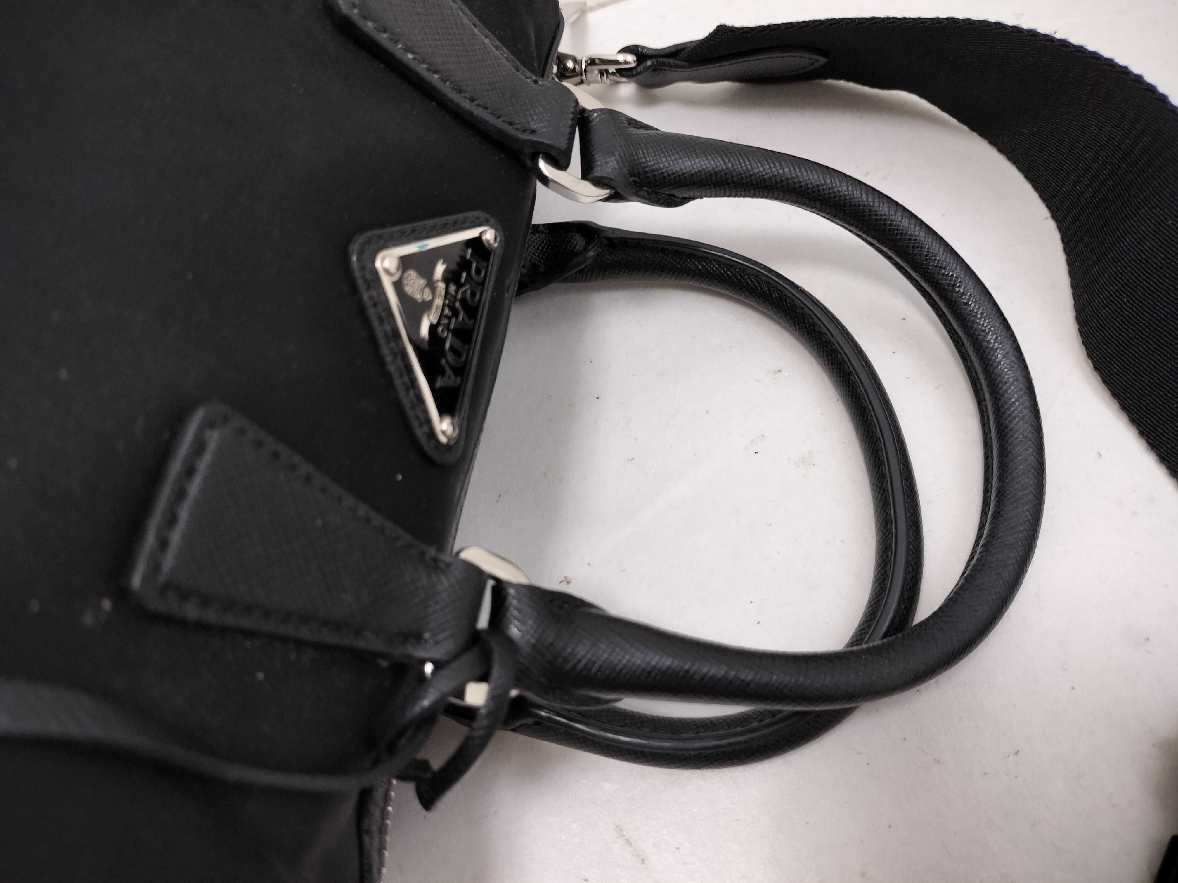 Nylon Mini Boston Bag Handbag — view 3