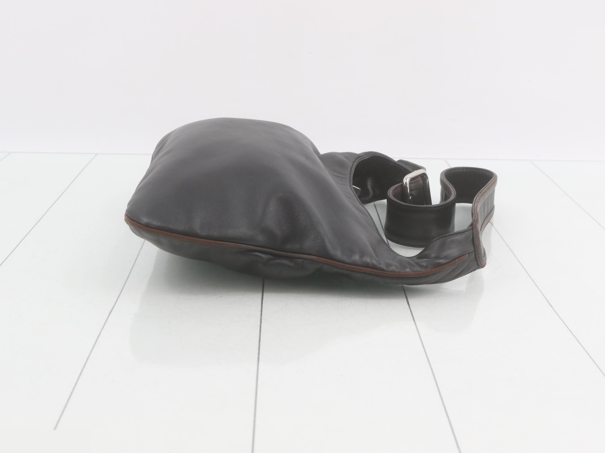 Other lines: Bags - One-shoulder bag - Leather - Black — view 3