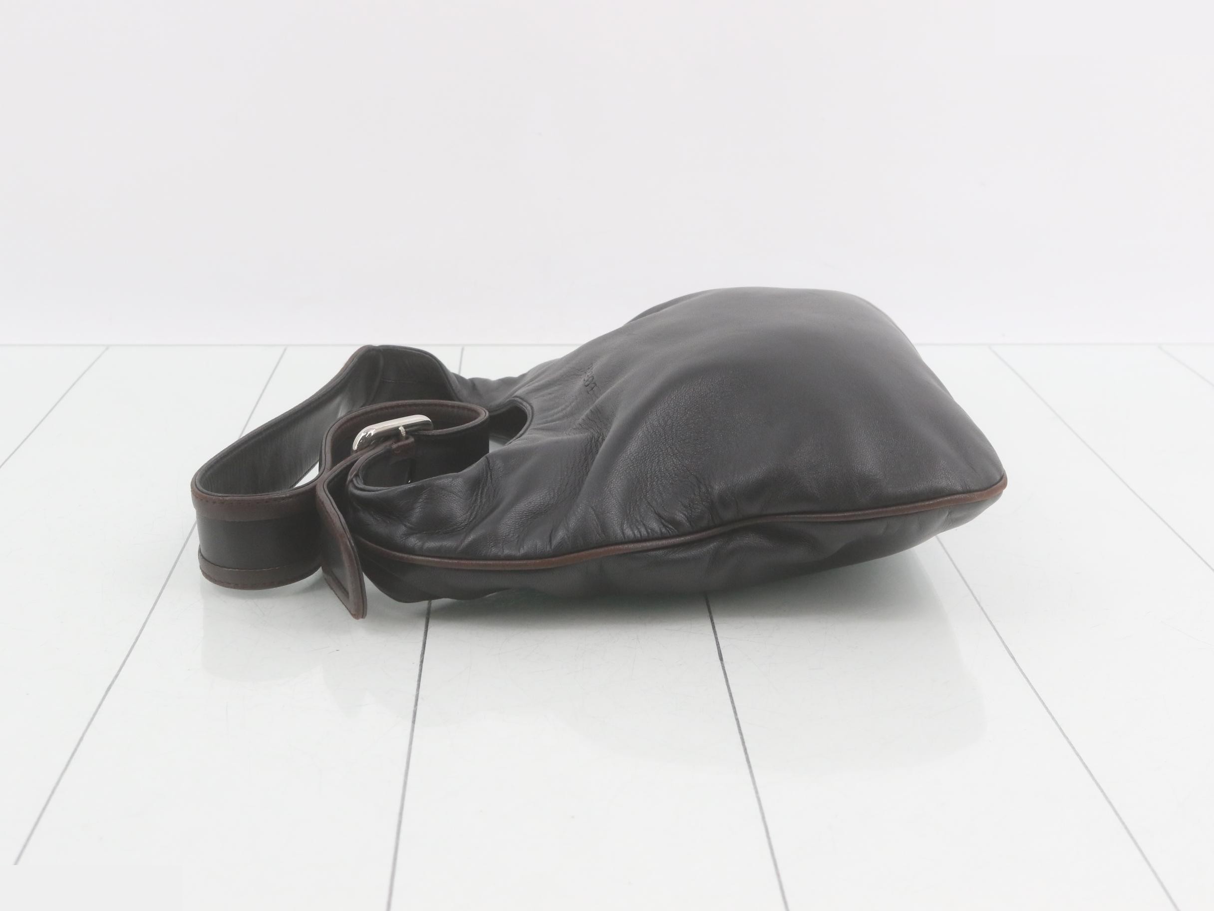 Other lines: Bags - One-shoulder bag - Leather - Black — view 4