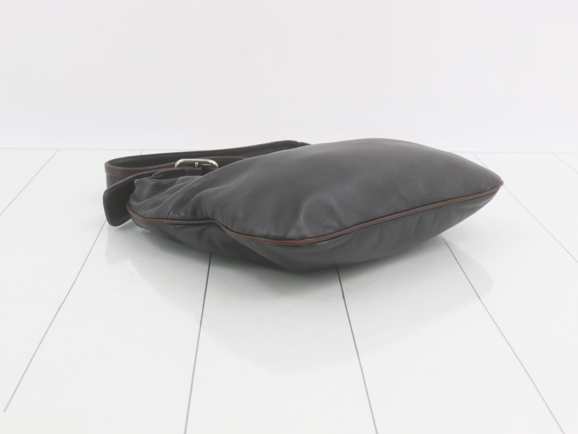 Other lines: Bags - One-shoulder bag - Leather - Black — view 5