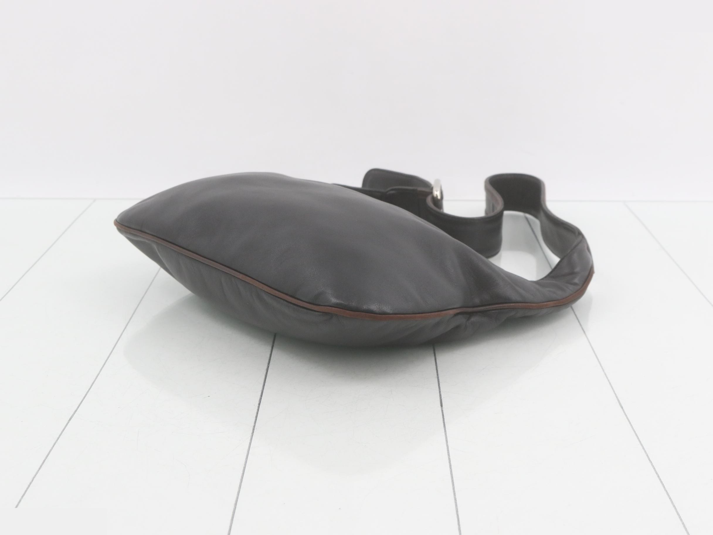 Other lines: Bags - One-shoulder bag - Leather - Black — view 6