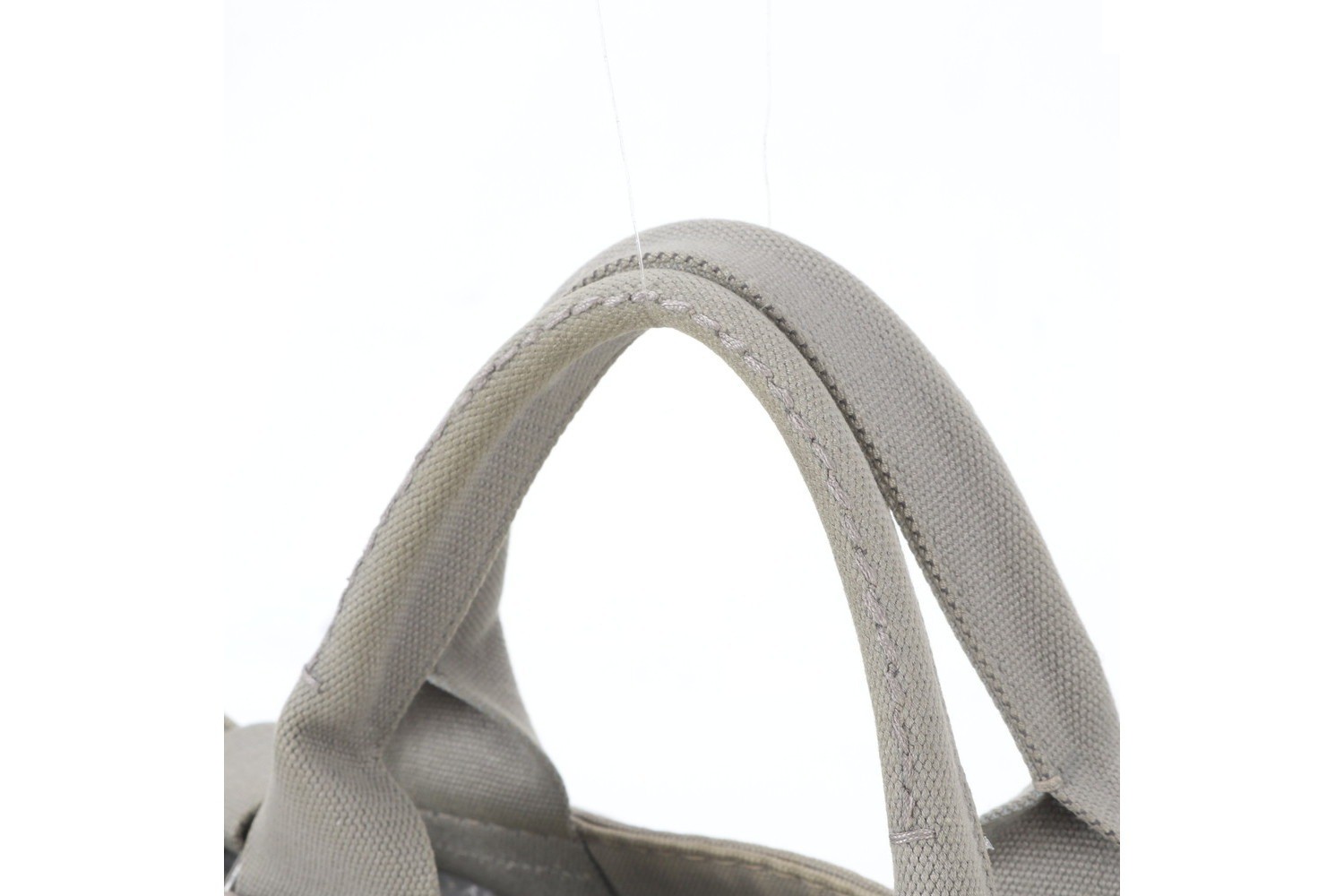 Triangle Logo Canapa 2-Way Tote Bag (Crossbody Bag) — view 2