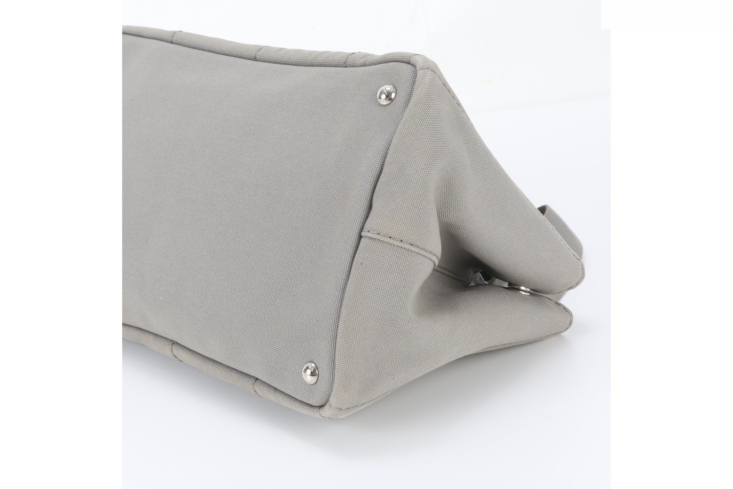 Triangle Logo Canapa 2-Way Tote Bag (Crossbody Bag) — view 5
