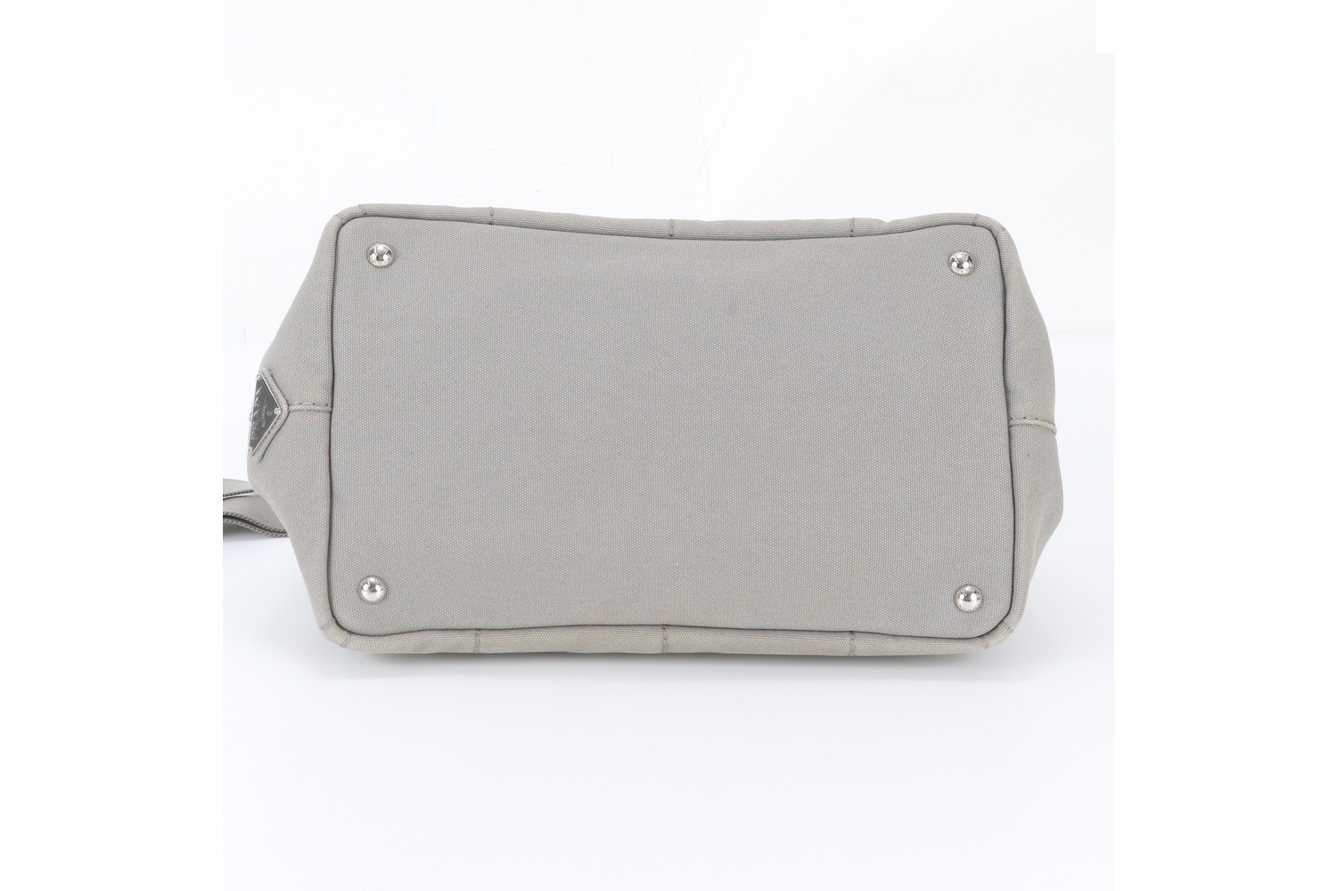 Triangle Logo Canapa 2-Way Tote Bag (Crossbody Bag) — view 7