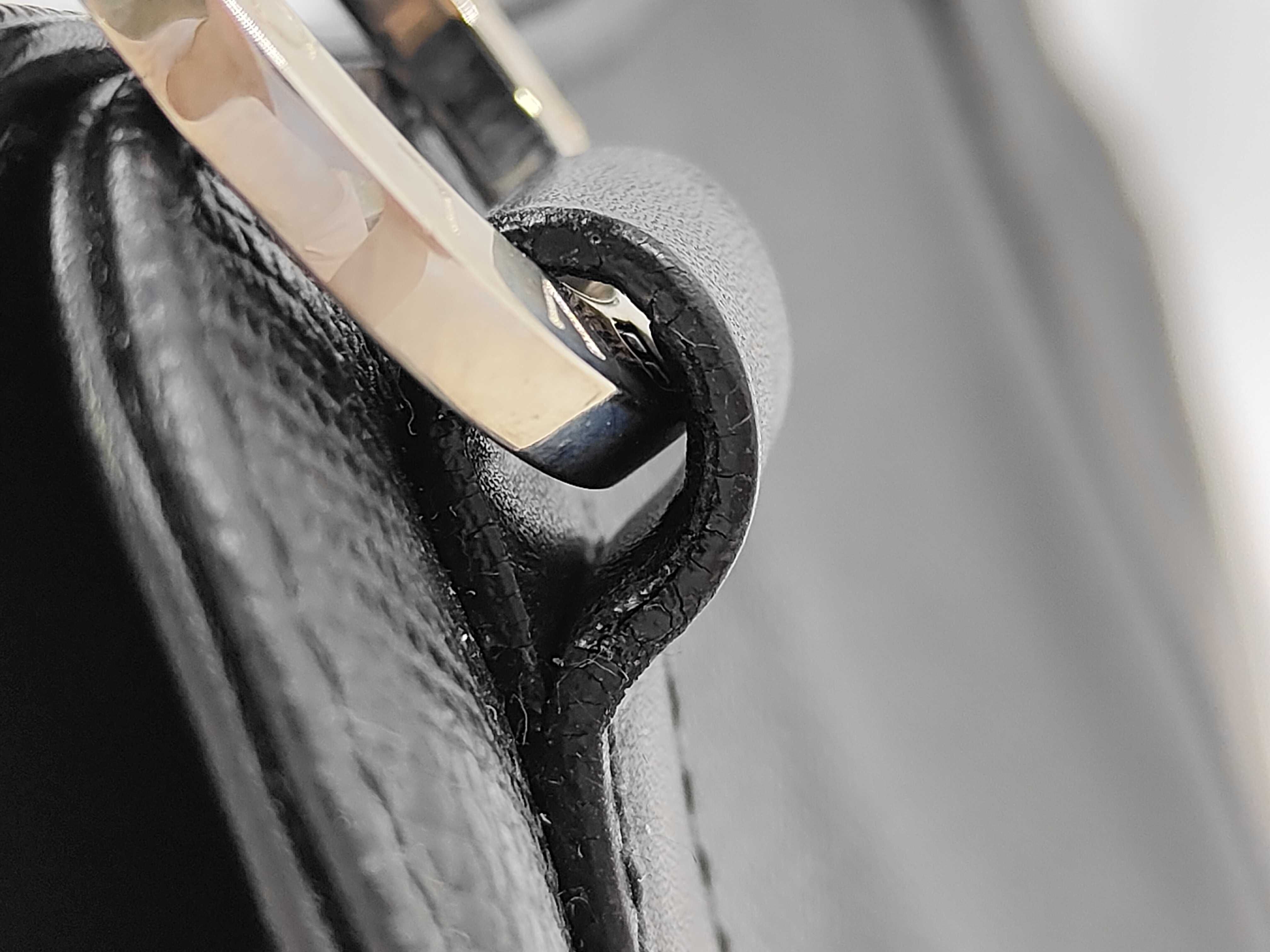 Logo Ring Leather Tote Bag — view 5