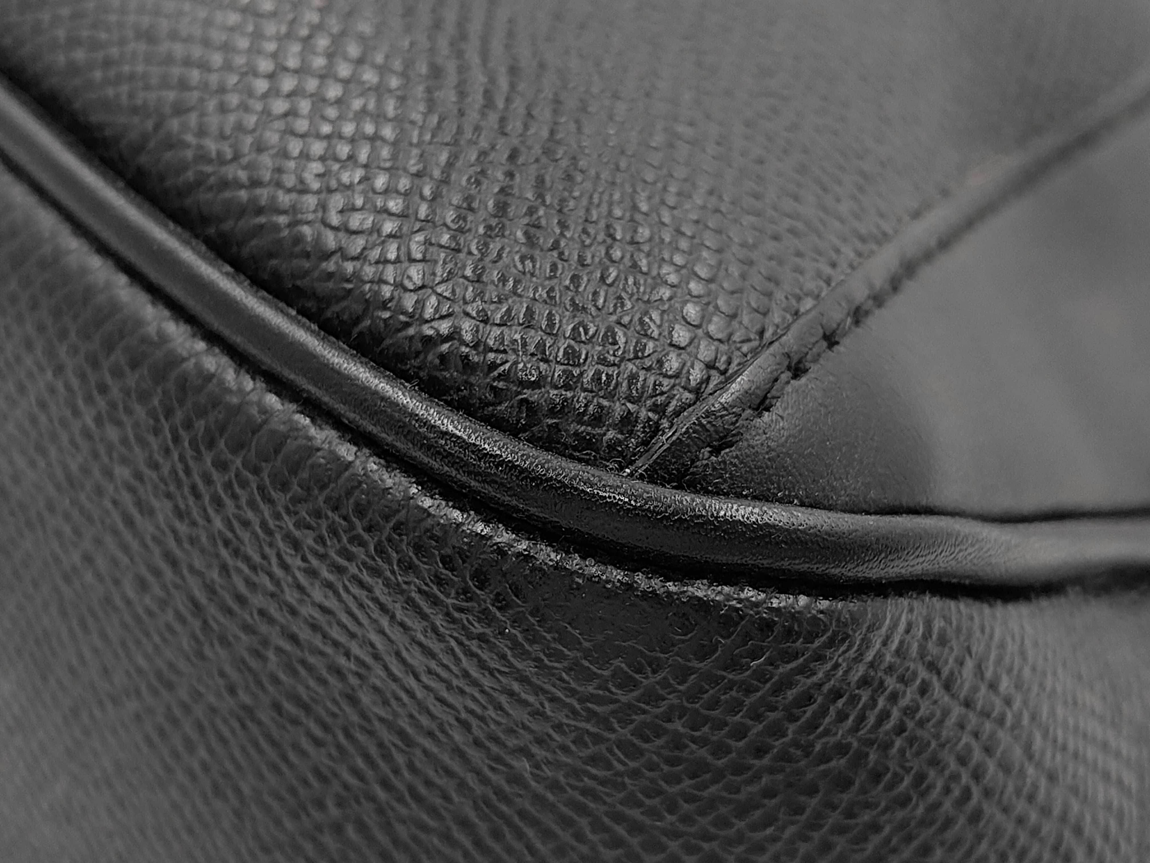 Logo Ring Leather Tote Bag — view 6