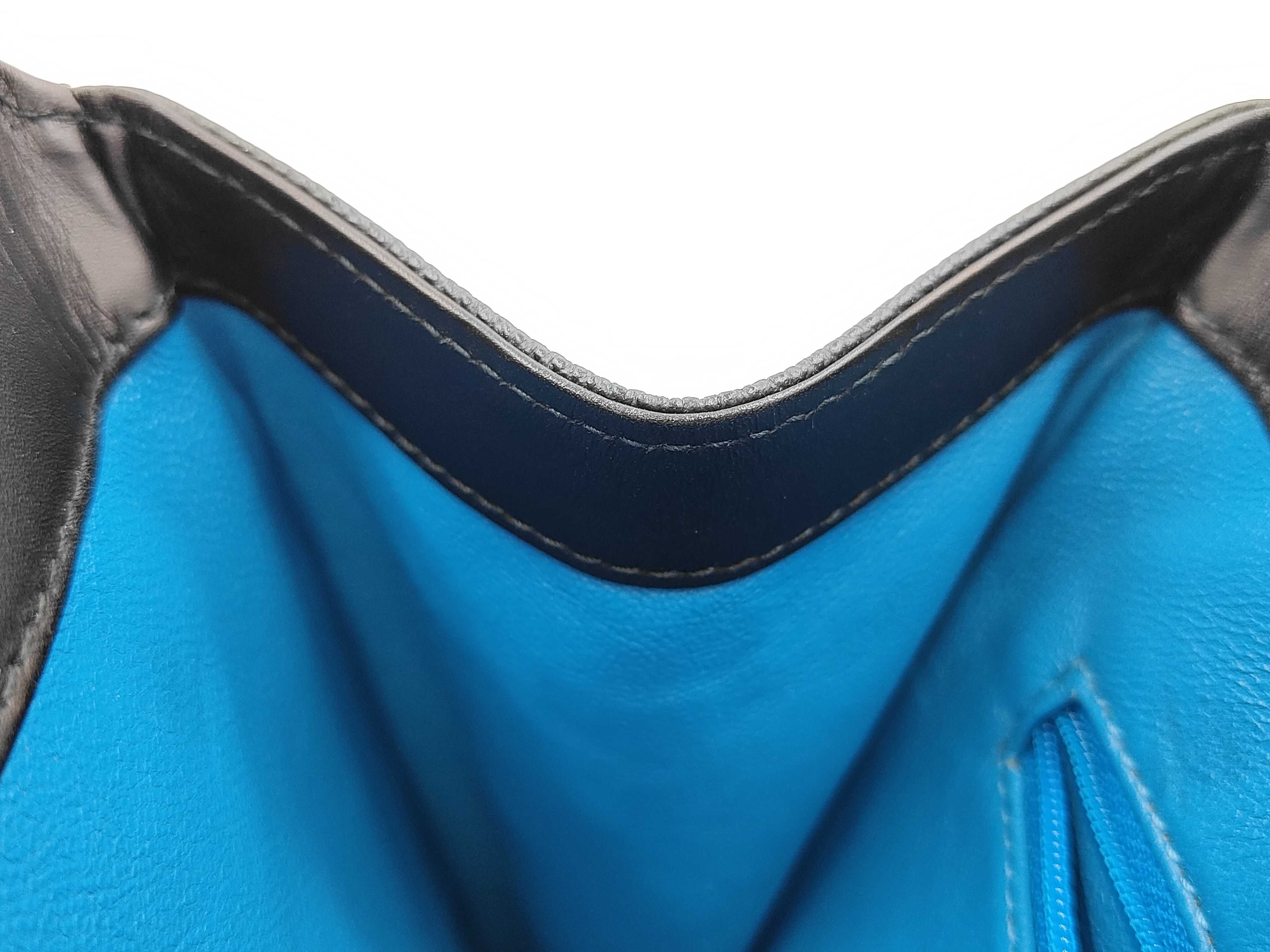 Logo Ring Leather Tote Bag — view 8