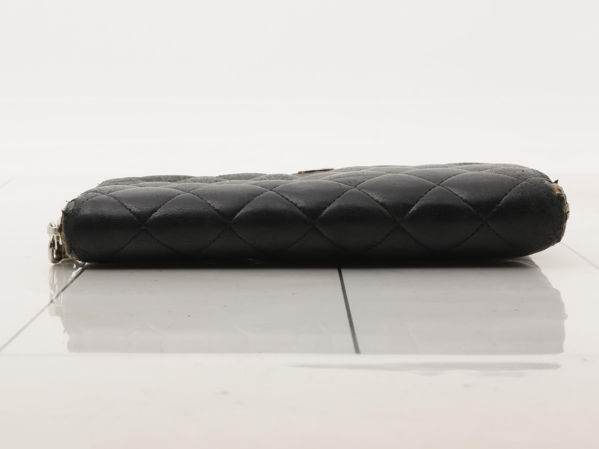Lambskin Zip Wallet — view 3