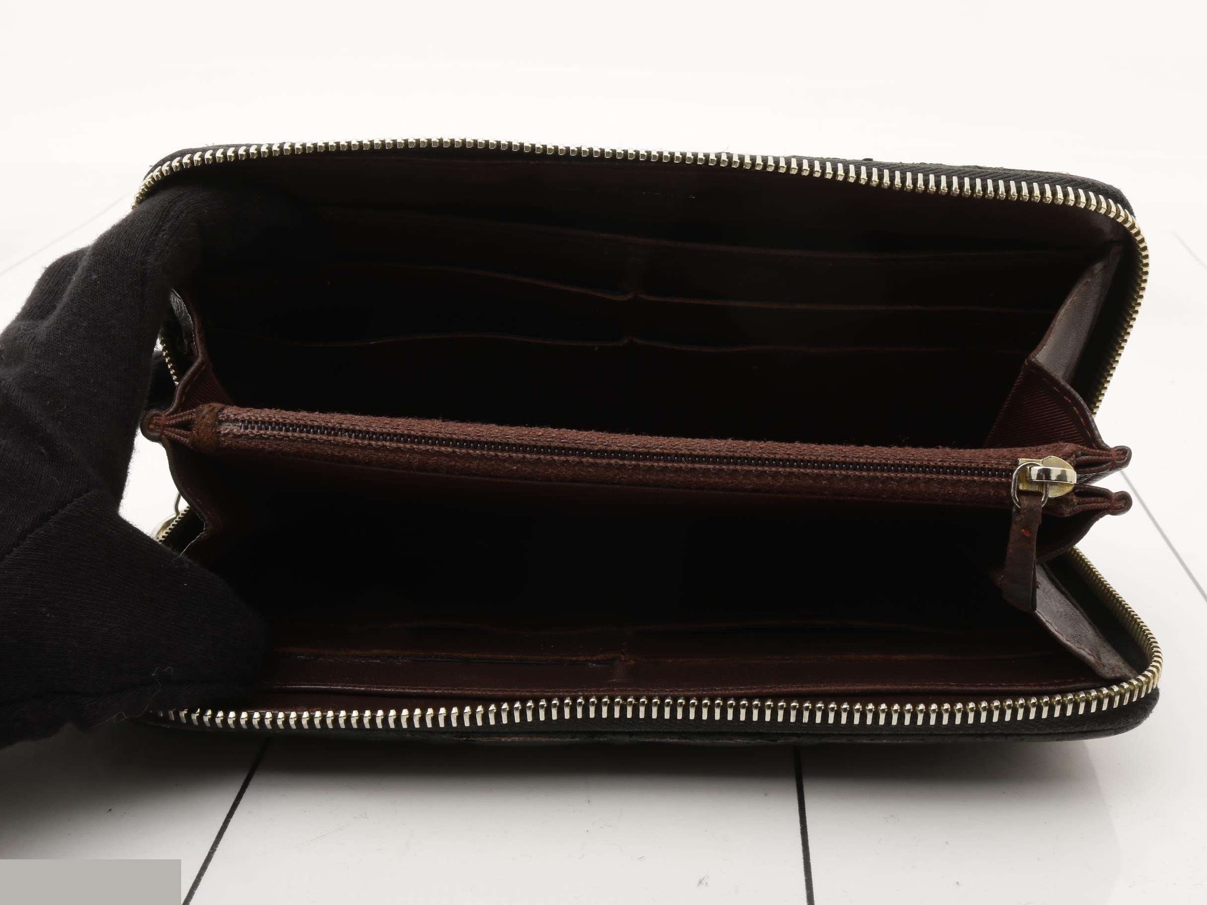 Lambskin Zip Wallet — view 4