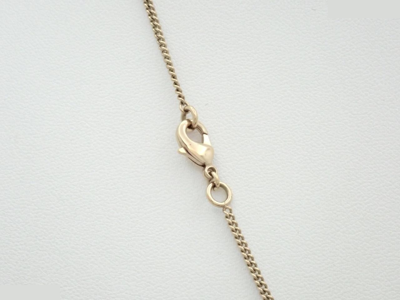 Coco Mark Pearl Rhinestone Gold B15V Necklace — view 2