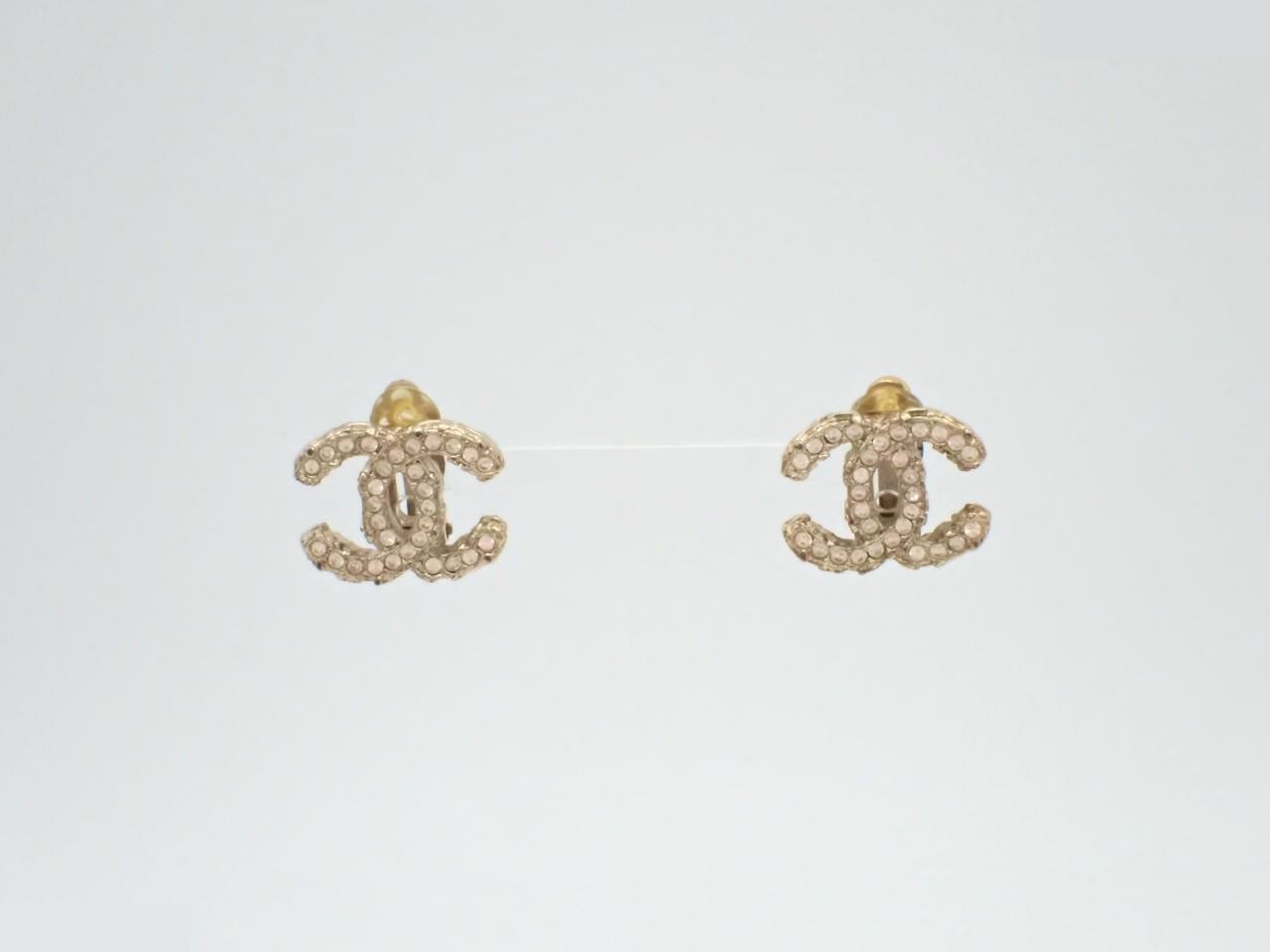 Coco Rhinestone Gold Earrings