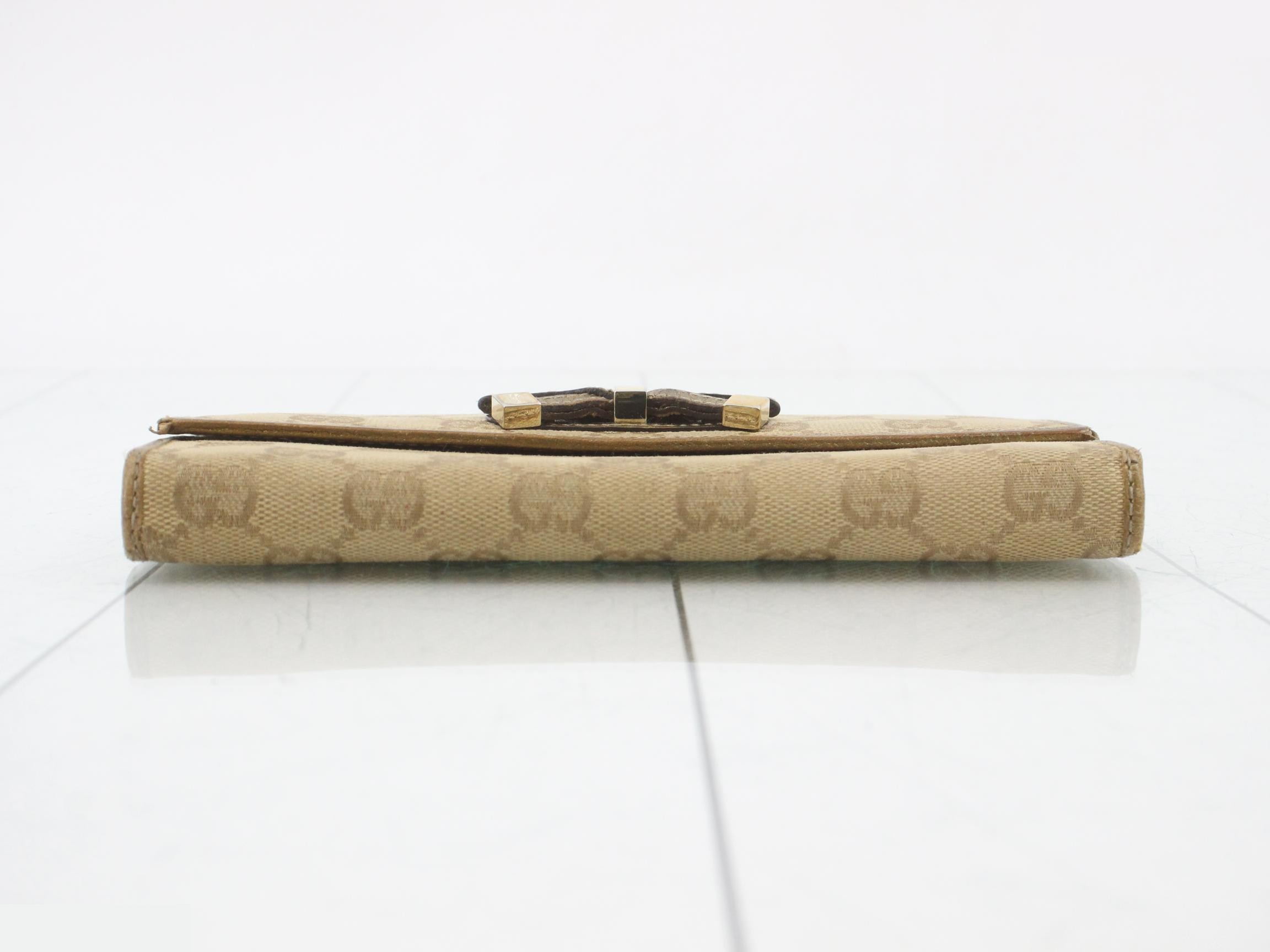 GG Canvas (Bag) / Gold Ribbon Wallet — view 3