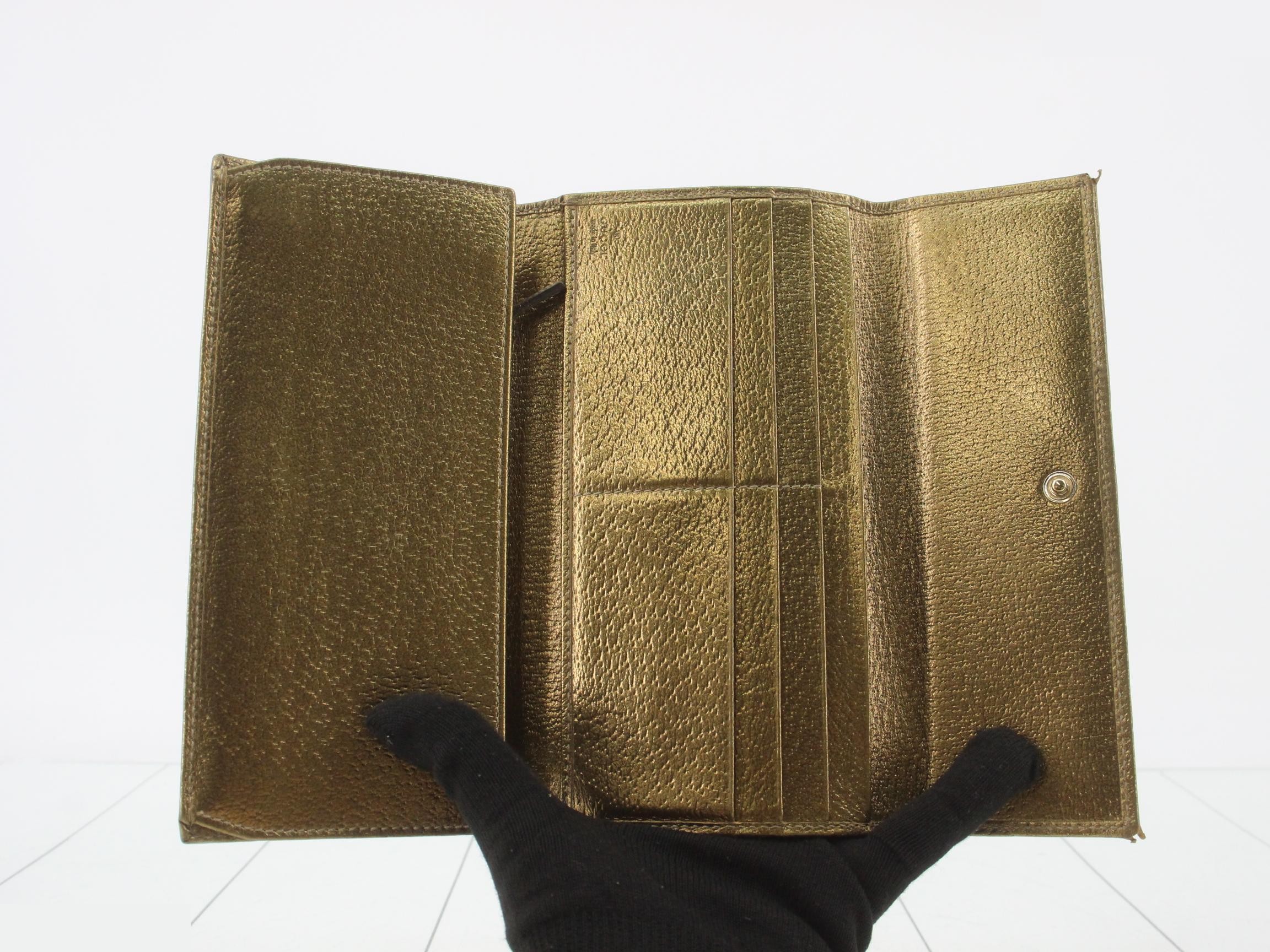 GG Canvas (Bag) / Gold Ribbon Wallet — view 4